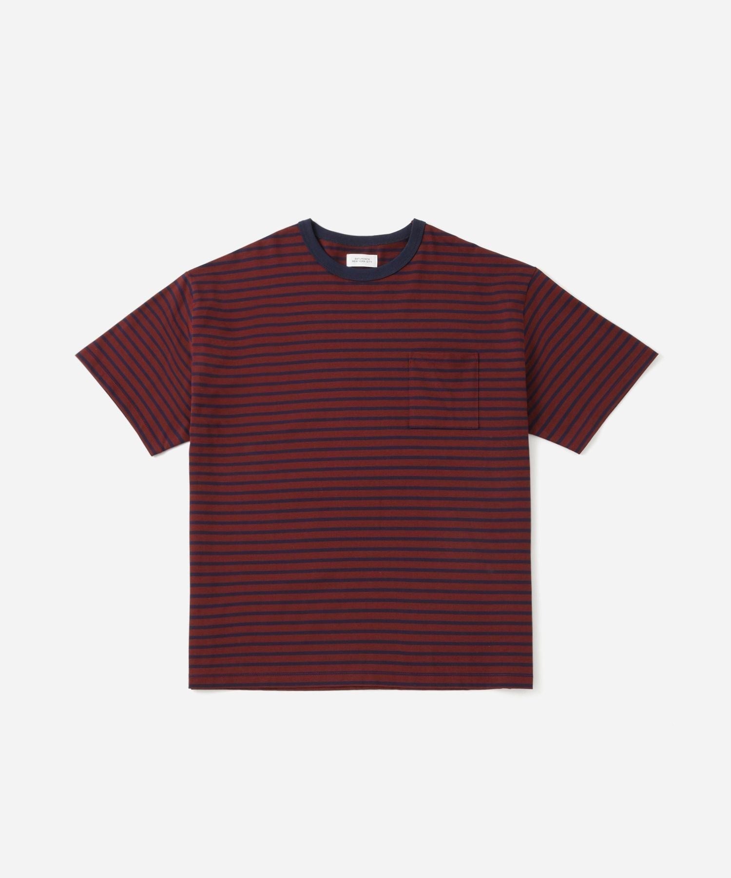 Striped Ringer Relaxed SS Tee