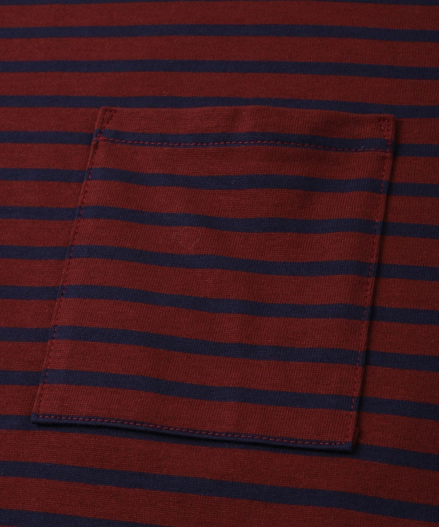 Striped Ringer Relaxed SS Tee