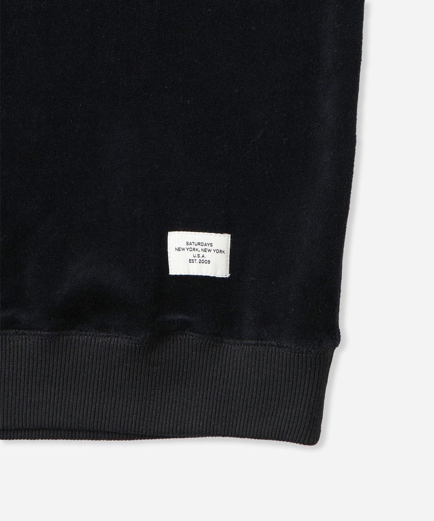 Elliot Velour Raglan Relaxed SS Sweatshirt