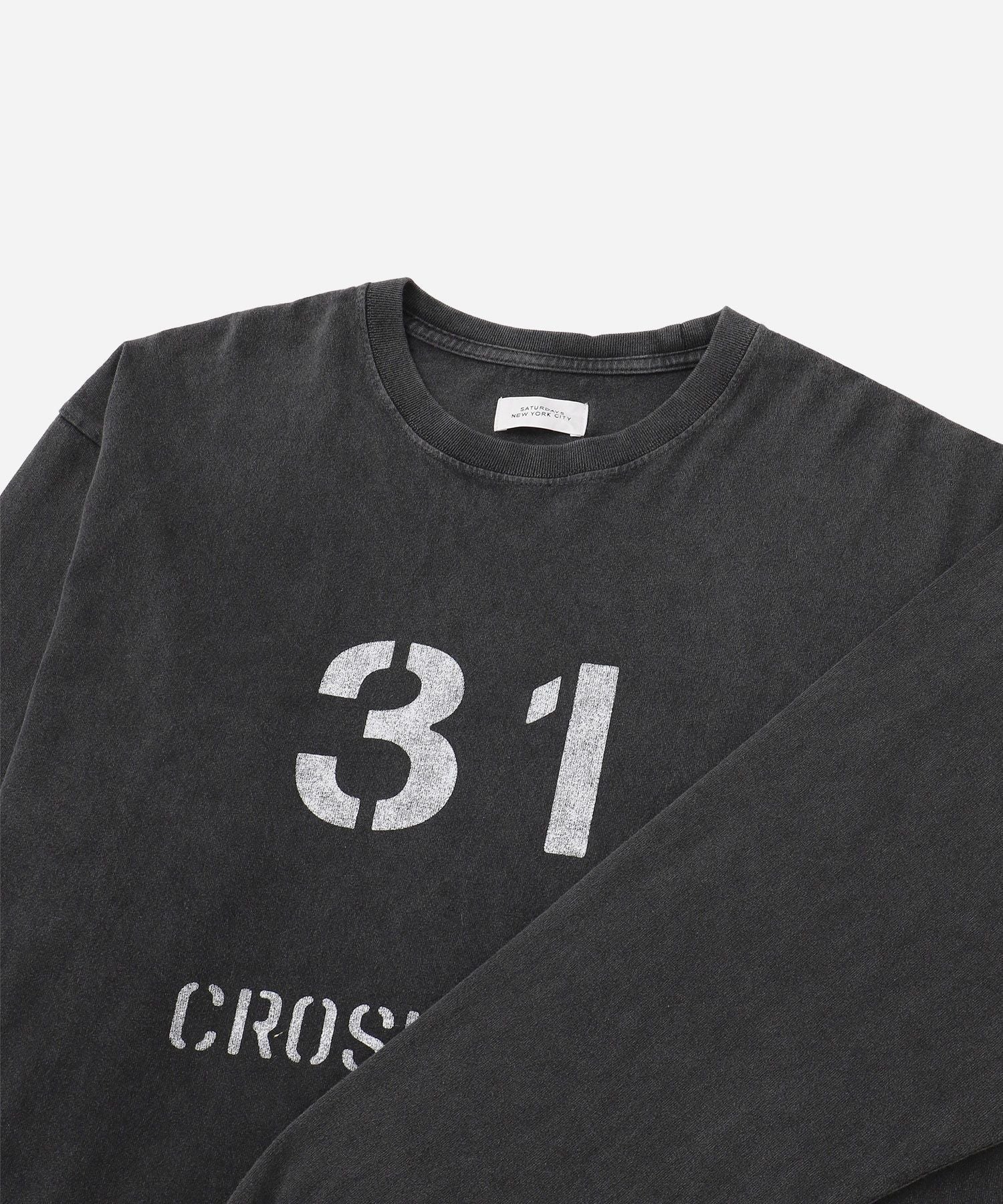 Crosby Stencil Print Relaxed LS Tee