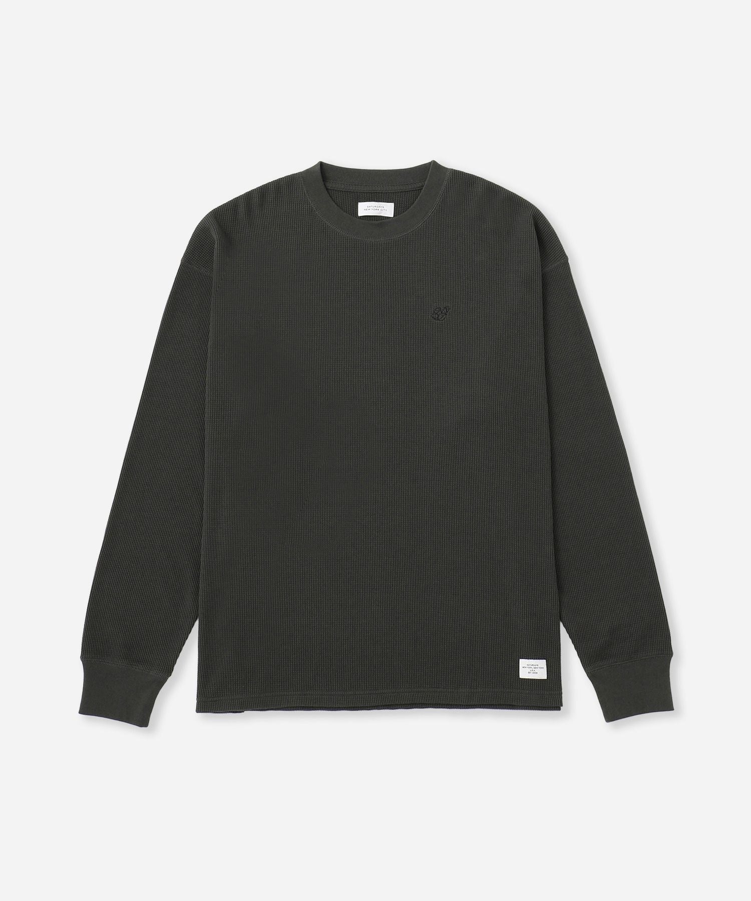 Alex Waffle Relaxed LS Tee