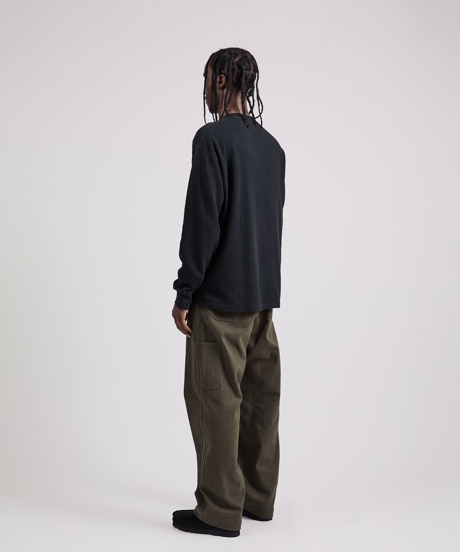 Alex Waffle Relaxed LS Tee | Saturdays NYC Japan