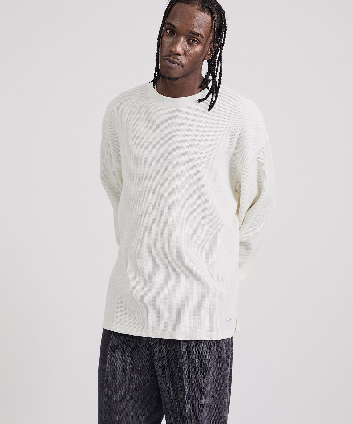 Alex Waffle Relaxed LS Tee