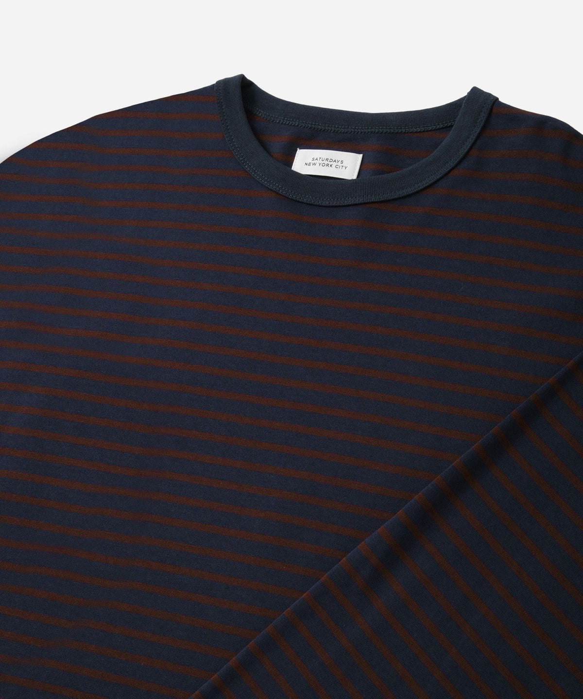 Striped Ringer Relaxed LS Tee