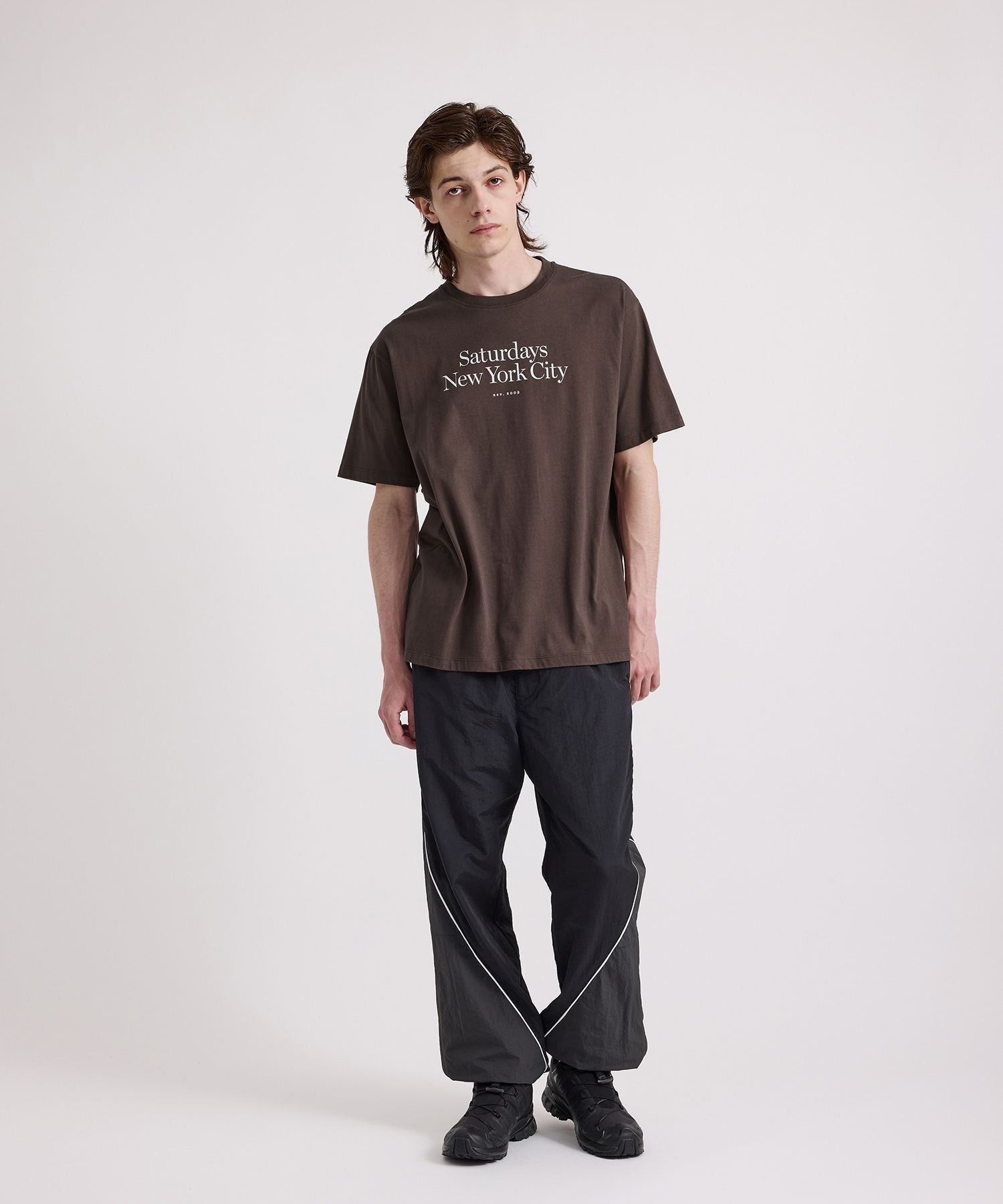 tシャツ Miller Standard SS Tee レディース Saturdays NYC(サタデーズ ニューヨークシティ) / MILLER