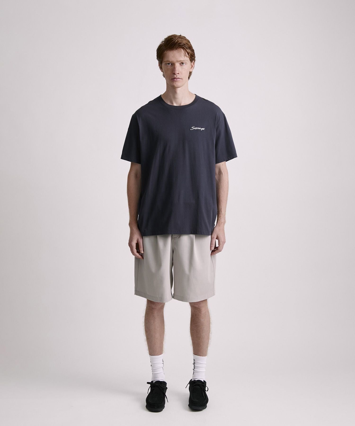 Script Emb SS Tee