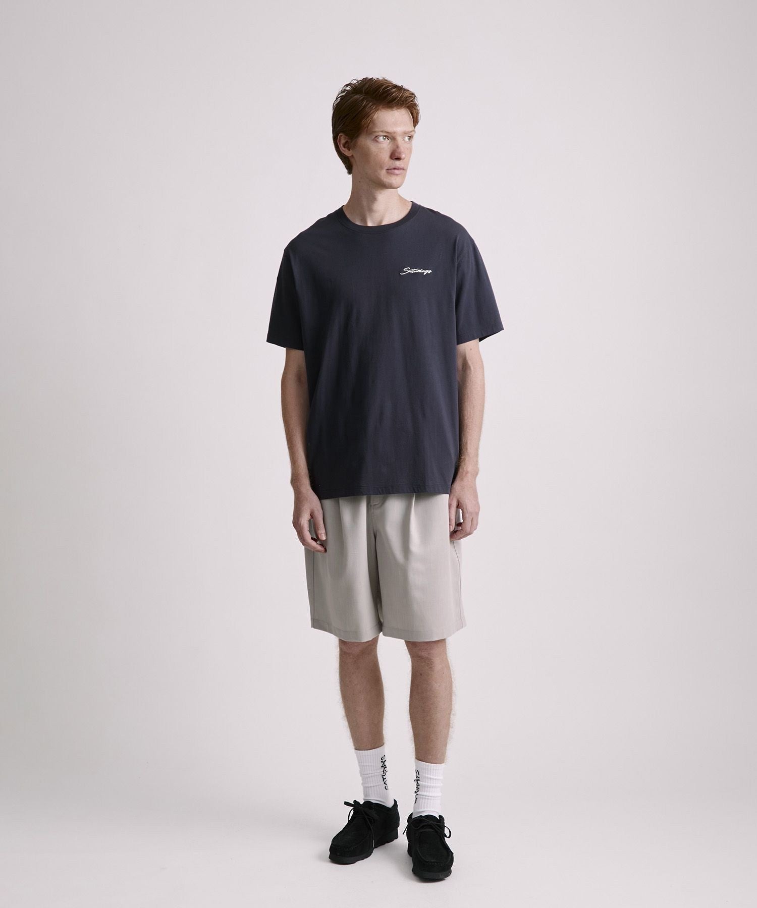 Script Emb SS Tee