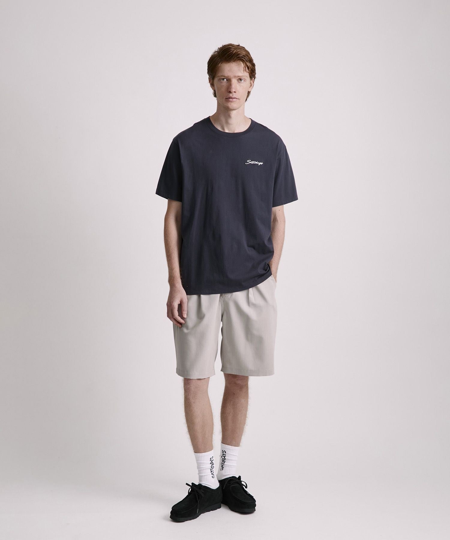 Script Emb SS Tee