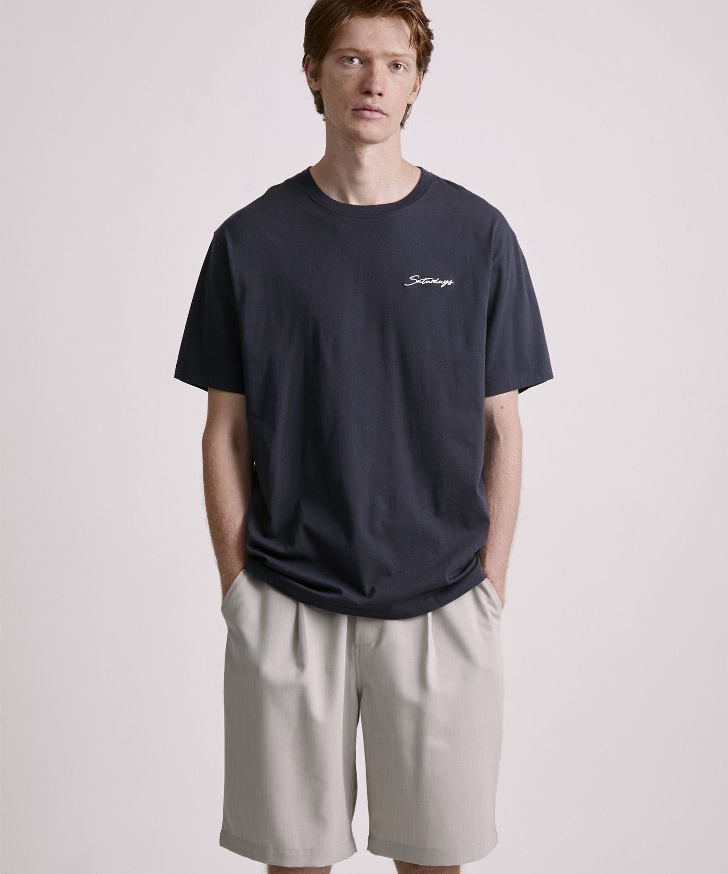 Script Emb SS Tee