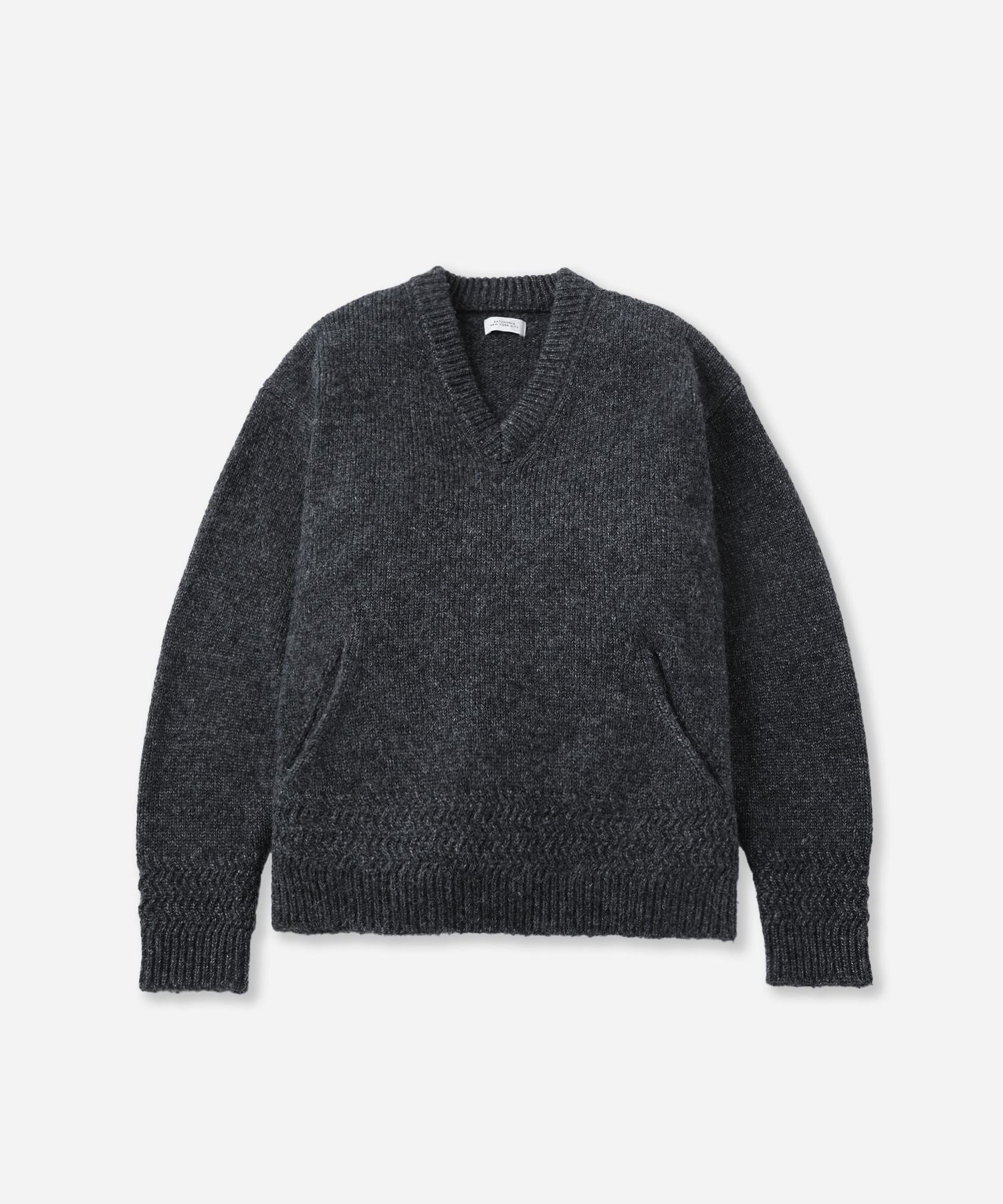Nicholas Low Gage V Neck Sweater | Saturdays NYC Japan
