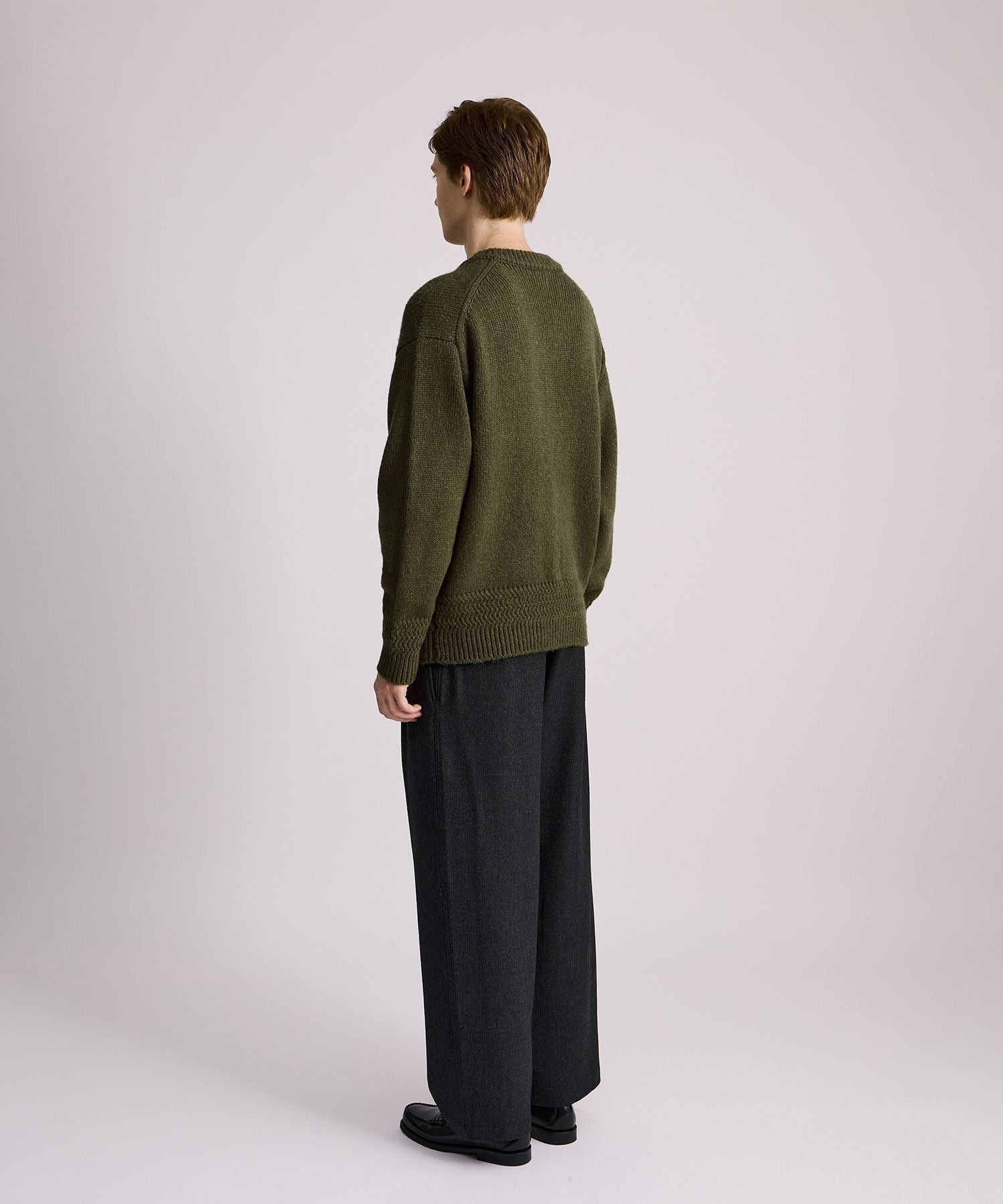 Nicholas Low Gage V Neck Sweater | Saturdays NYC Japan