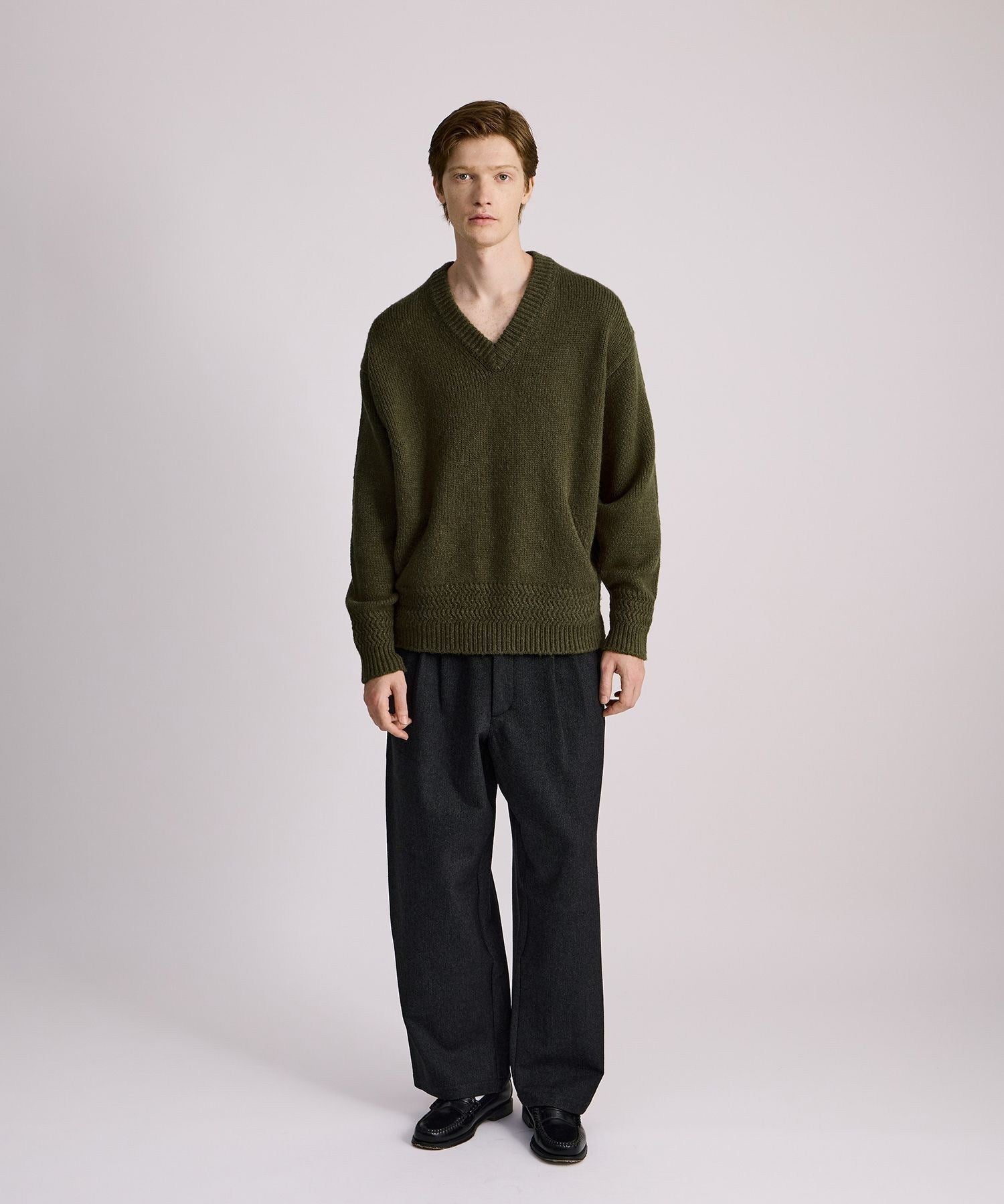Nicholas Low Gage V Neck Sweater