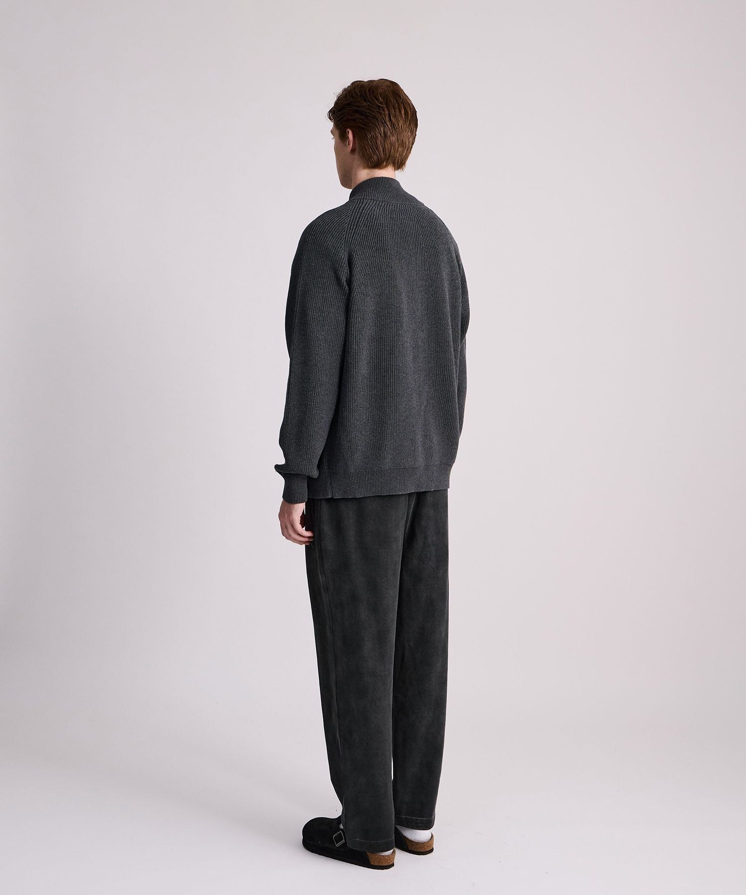 【グレー（07）】Henderson Zip Thru Knit Henderson Zip Thru Knit | Saturdays NYC Japan