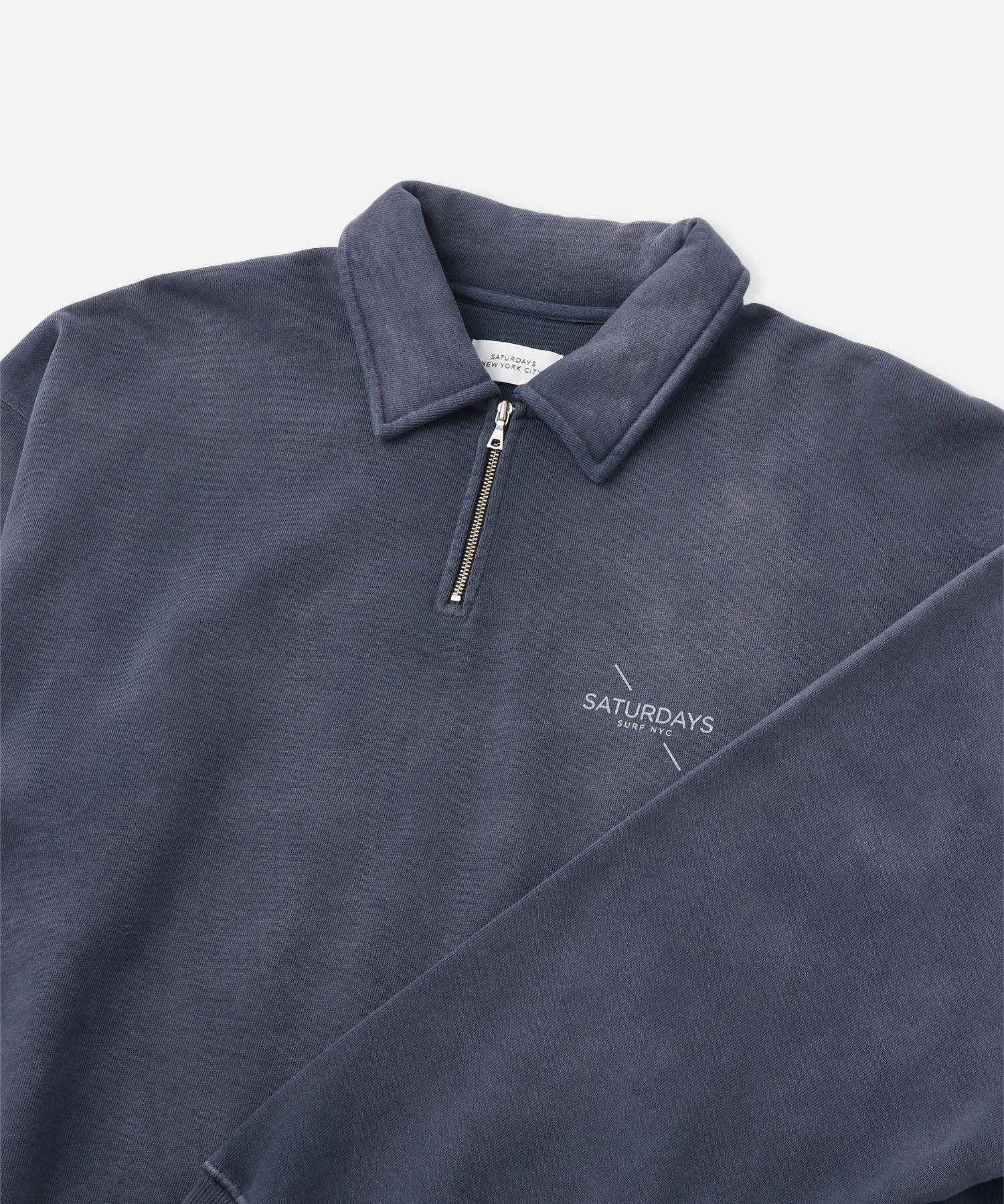 Mott Relaxed Quarter Zip Surf Sweatshirt