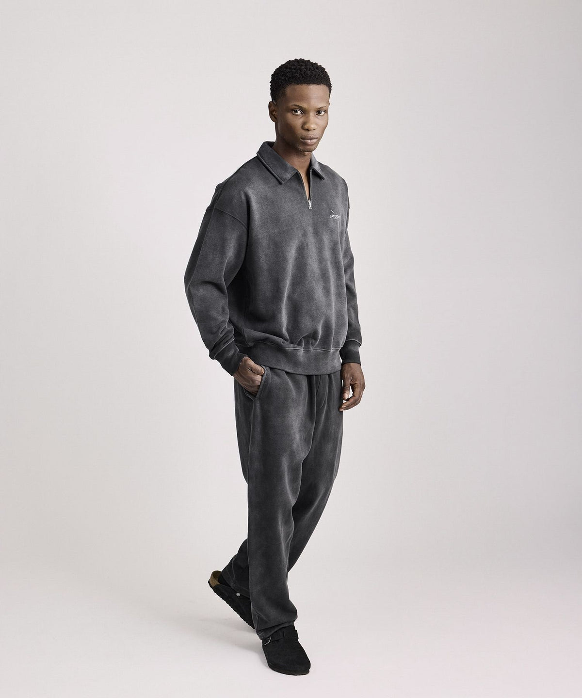 Mott Relaxed Quarter Zip Surf Sweatshirt