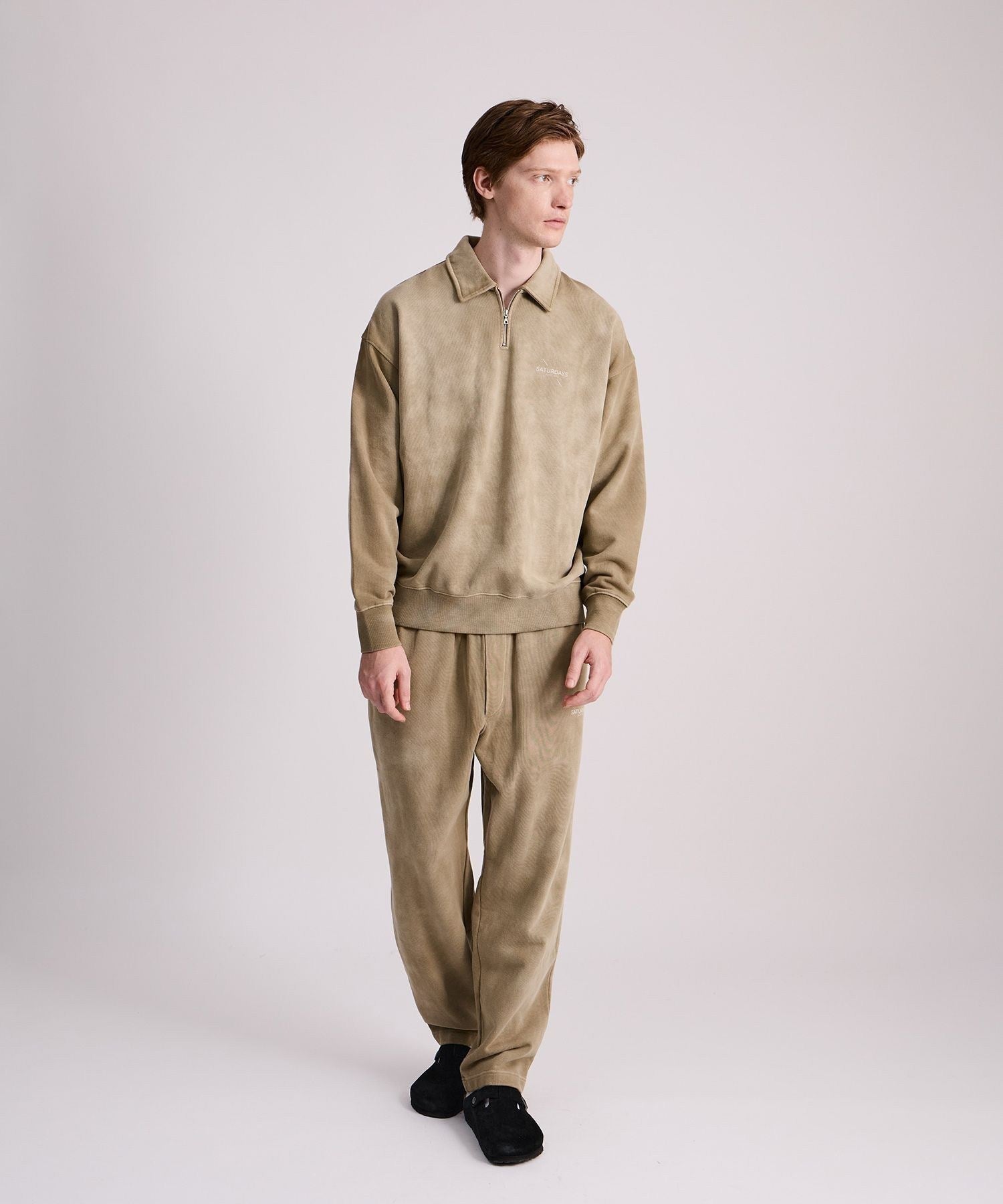 Mott Relaxed Quarter Zip Surf Sweatshirt