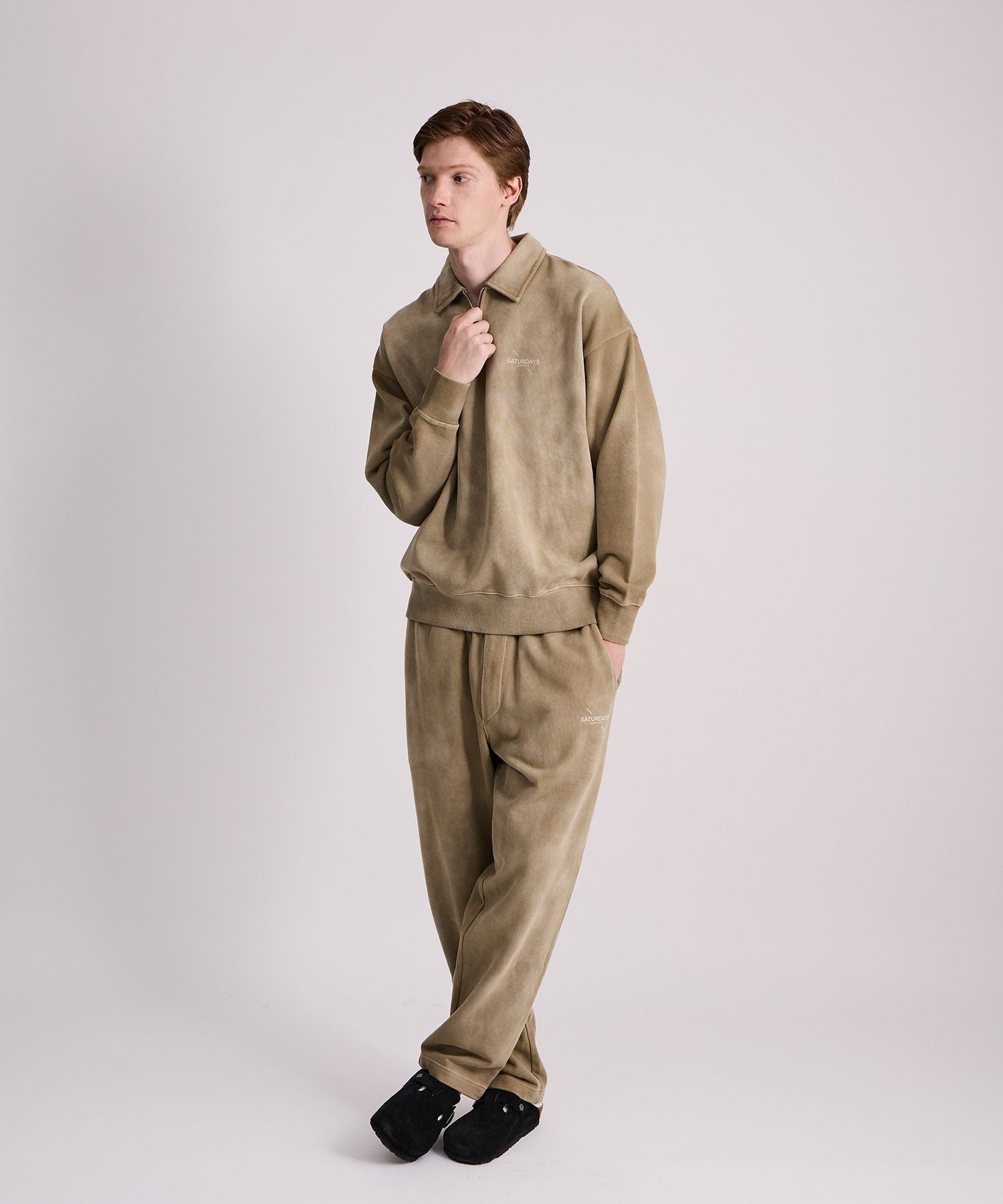 Mott Relaxed Quarter Zip Surf Sweatshirt