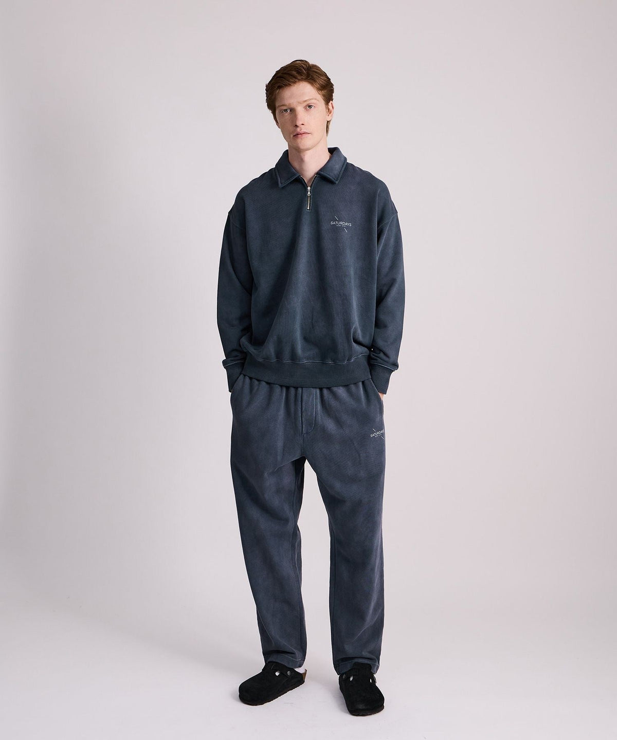 Mott Relaxed Quarter Zip Surf Sweatshirt