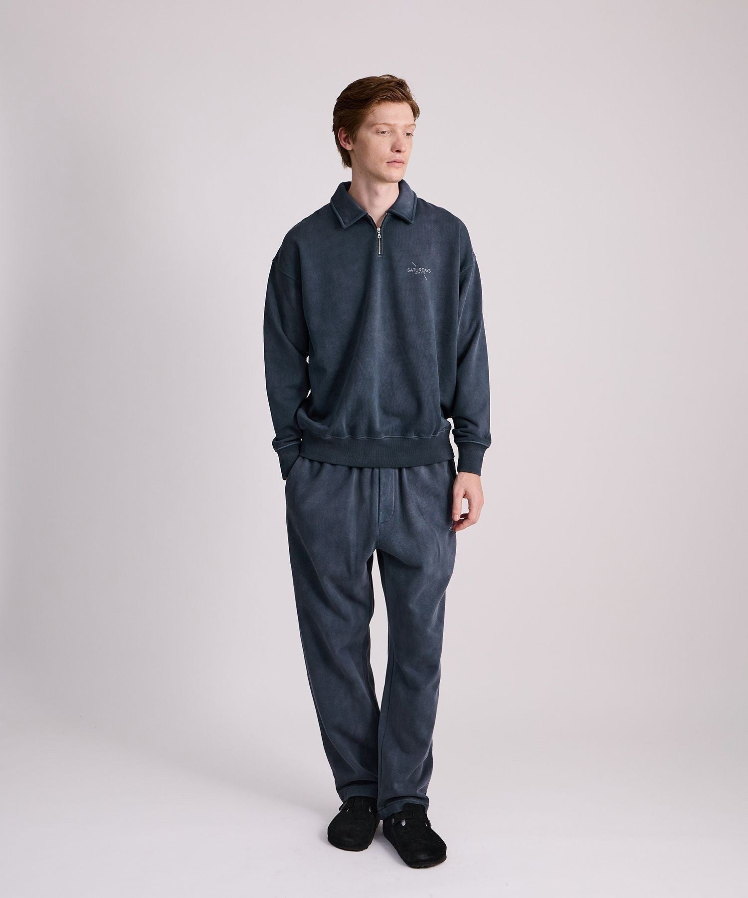 Mott Relaxed Quarter Zip Surf Sweatshirt