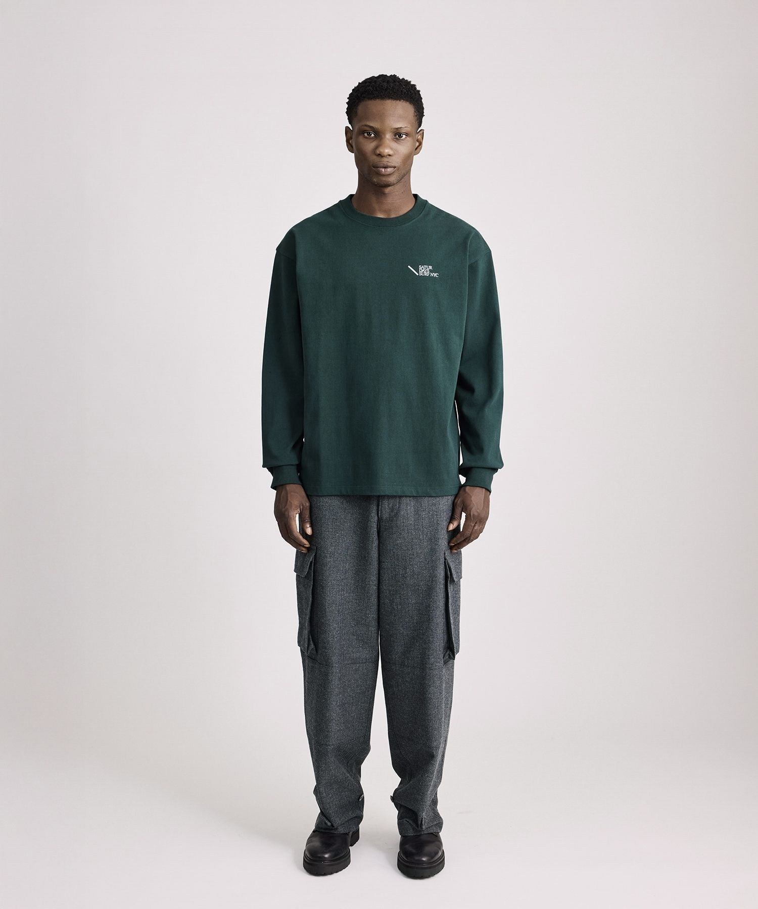 Max Weight Relaxed Surf LS Tee | Saturdays NYC Japan
