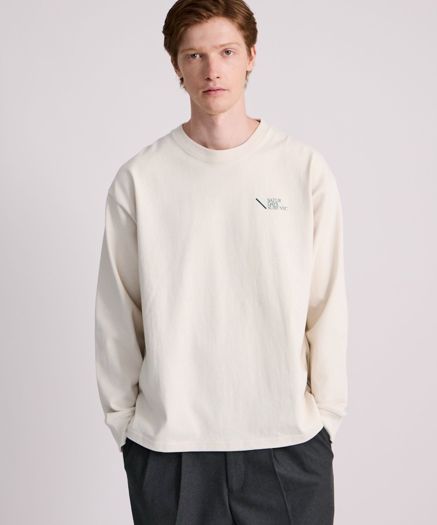 Max Weight Relaxed Surf LS Tee | Saturdays NYC Japan