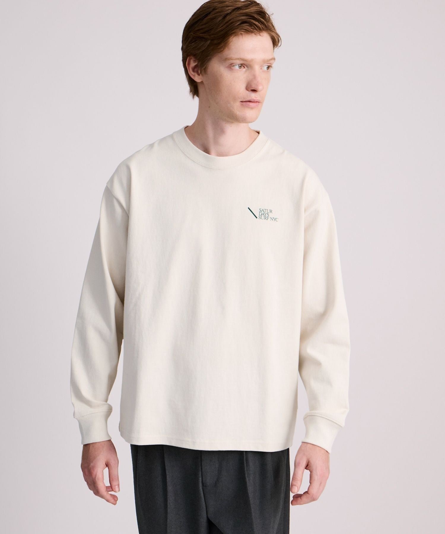 Max Weight Relaxed Surf LS Tee | Saturdays NYC Japan