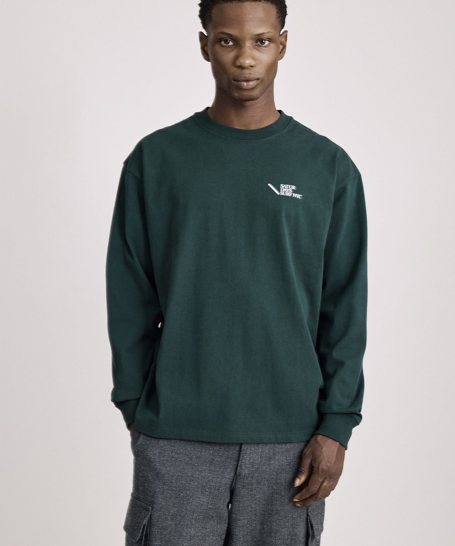 Max Weight Relaxed Surf LS Tee | Saturdays NYC Japan