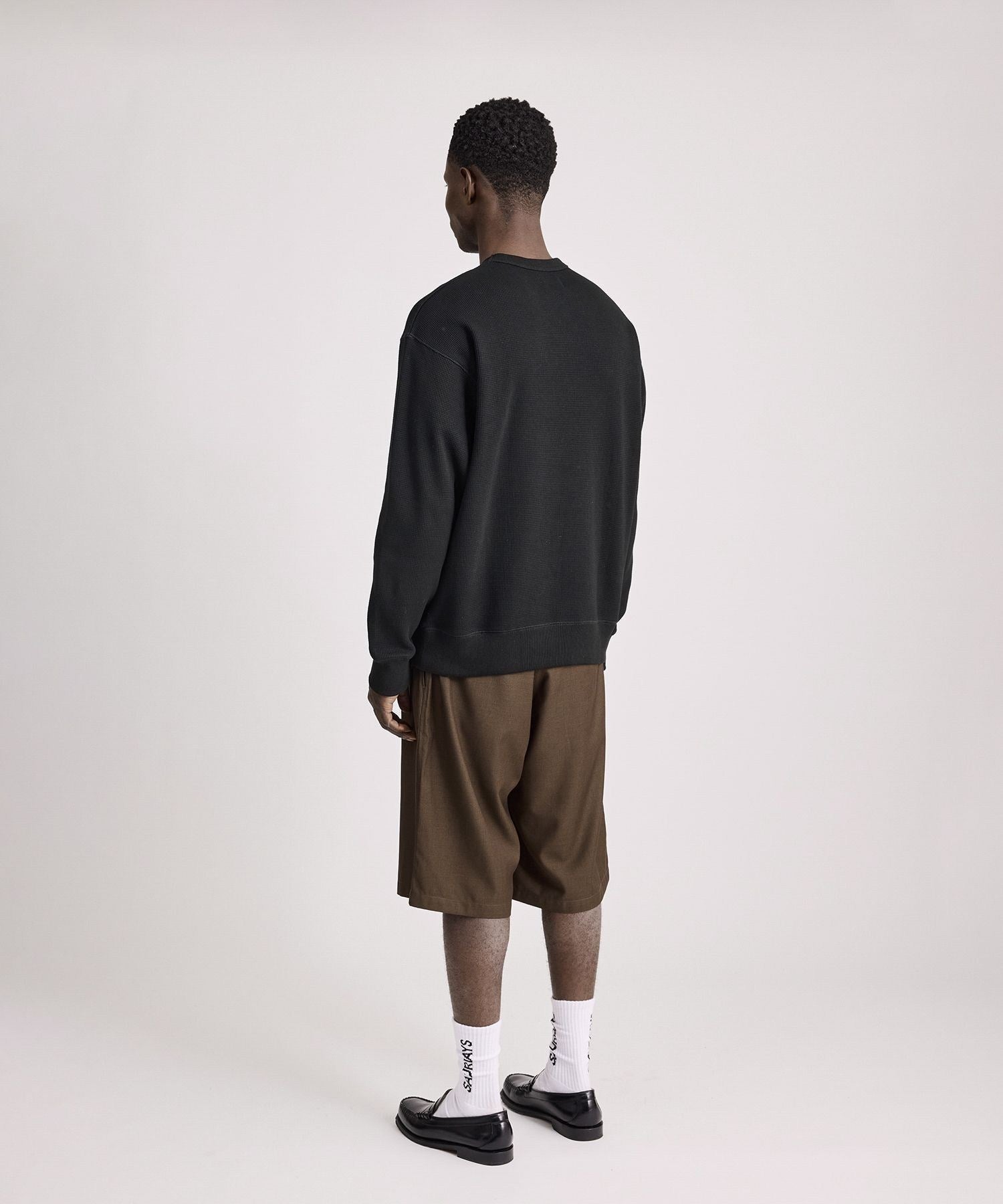 SNYC Waffle Relaxed Top