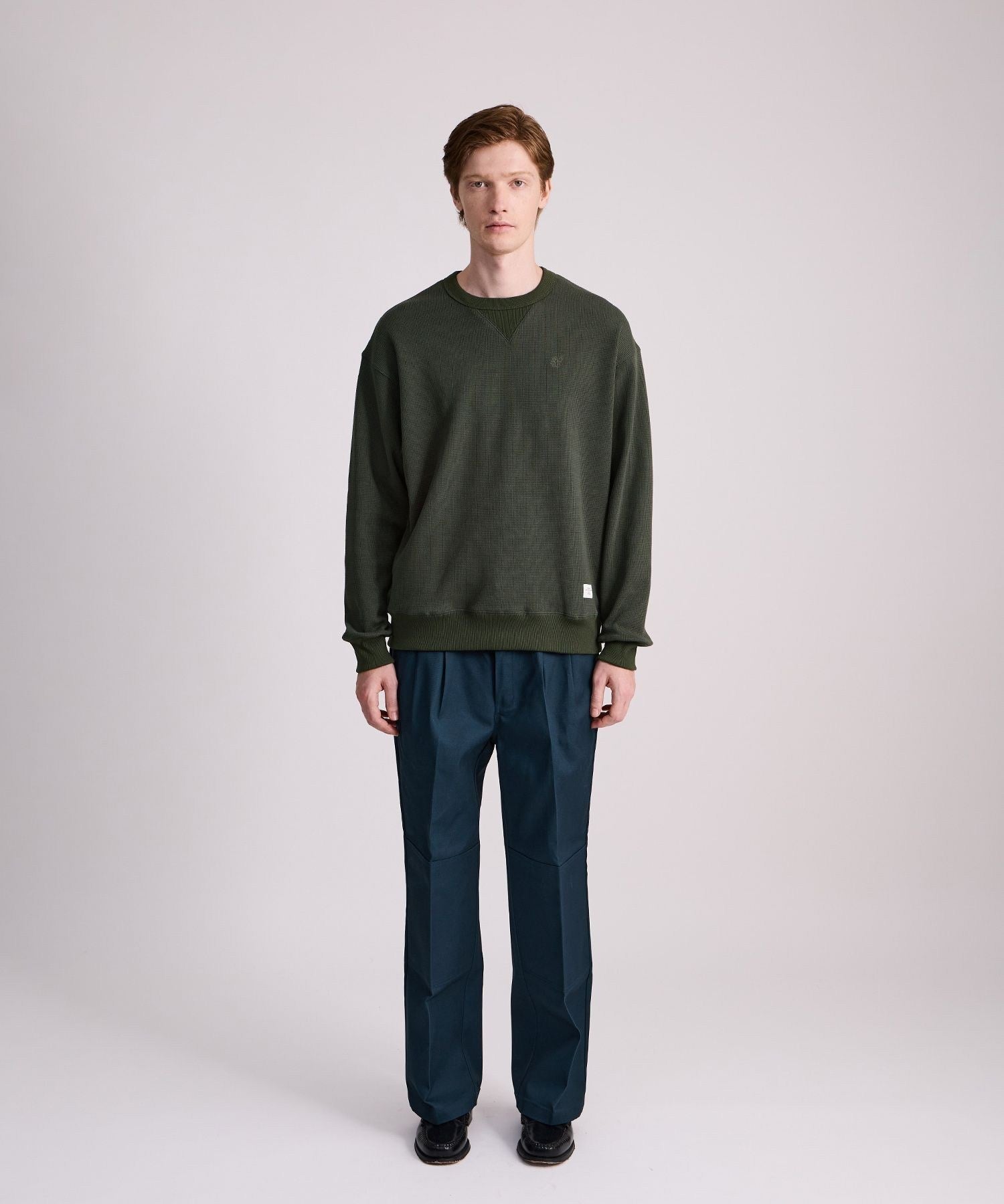 SNYC Waffle Relaxed Top