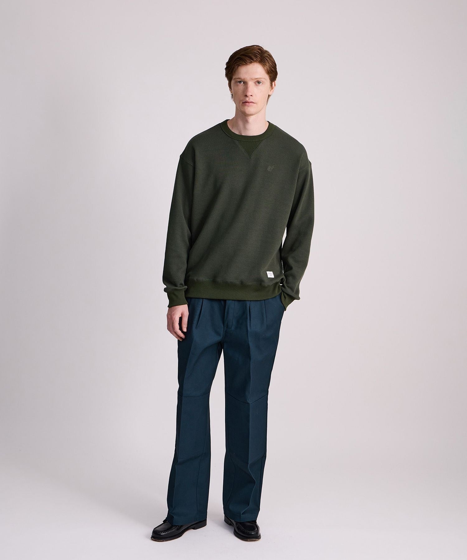 SNYC Waffle Relaxed Top