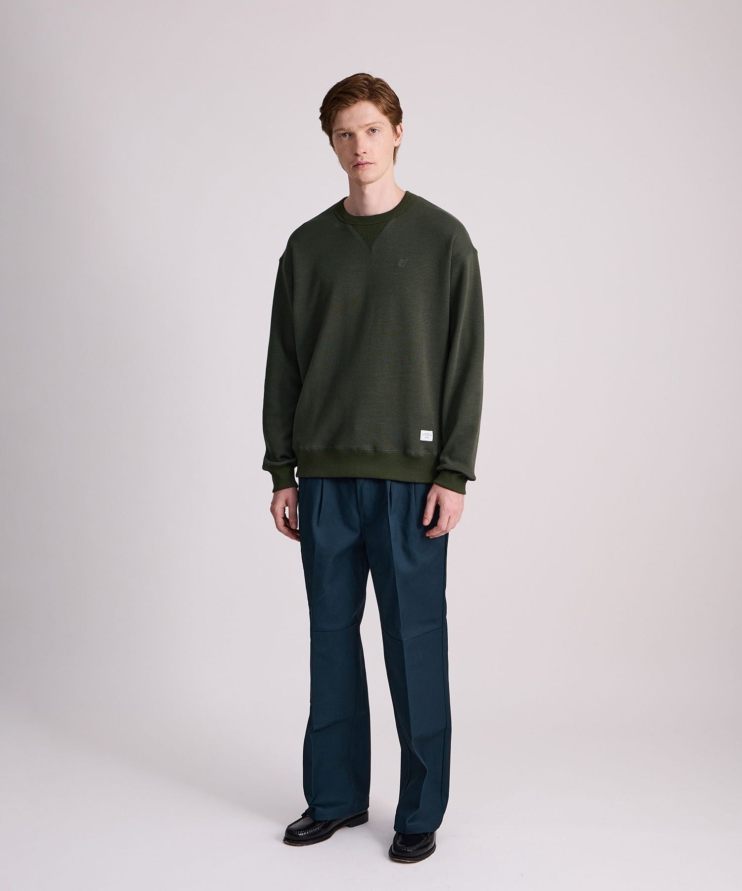 SNYC Waffle Relaxed Top