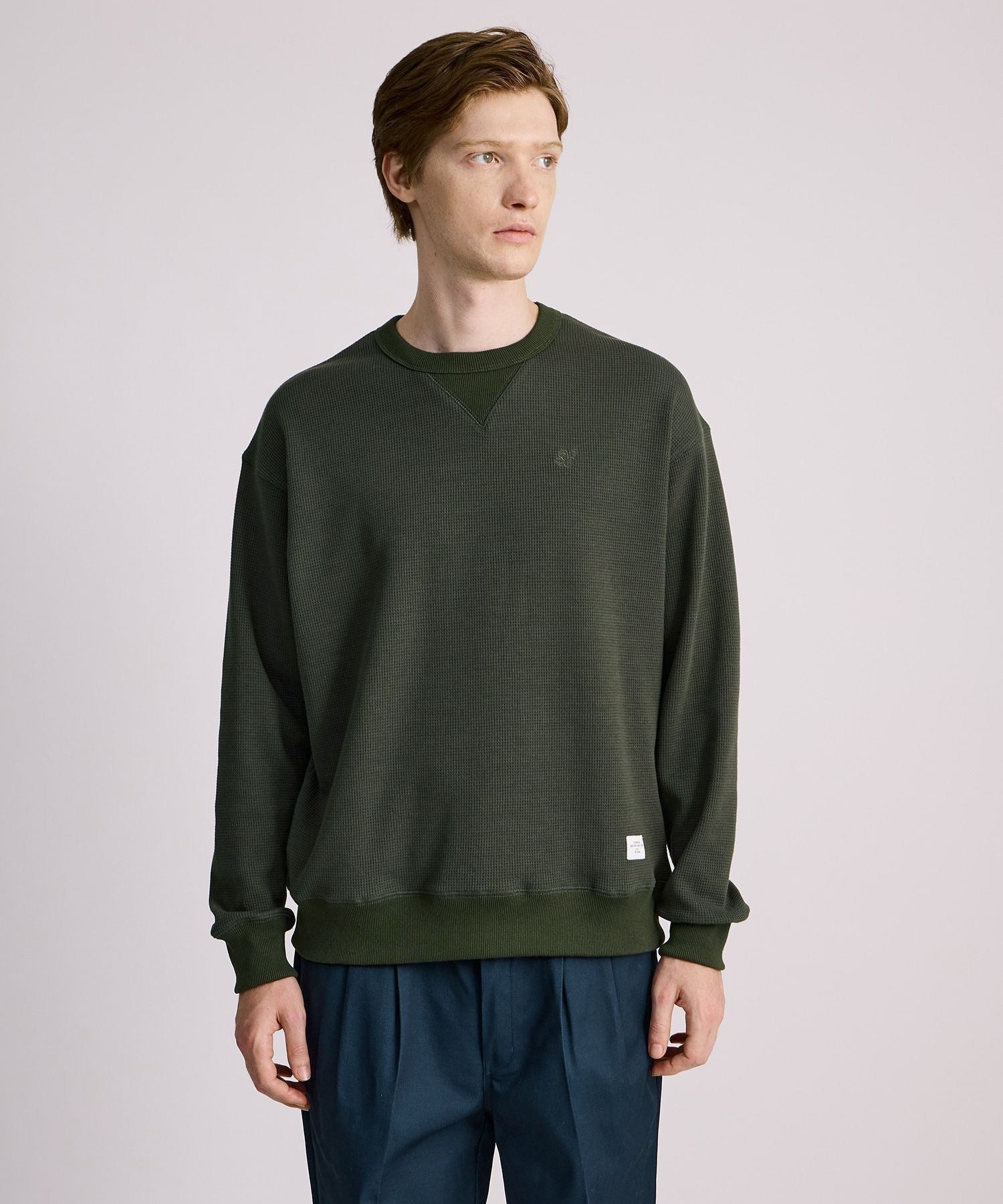 SNYC Waffle Relaxed Top