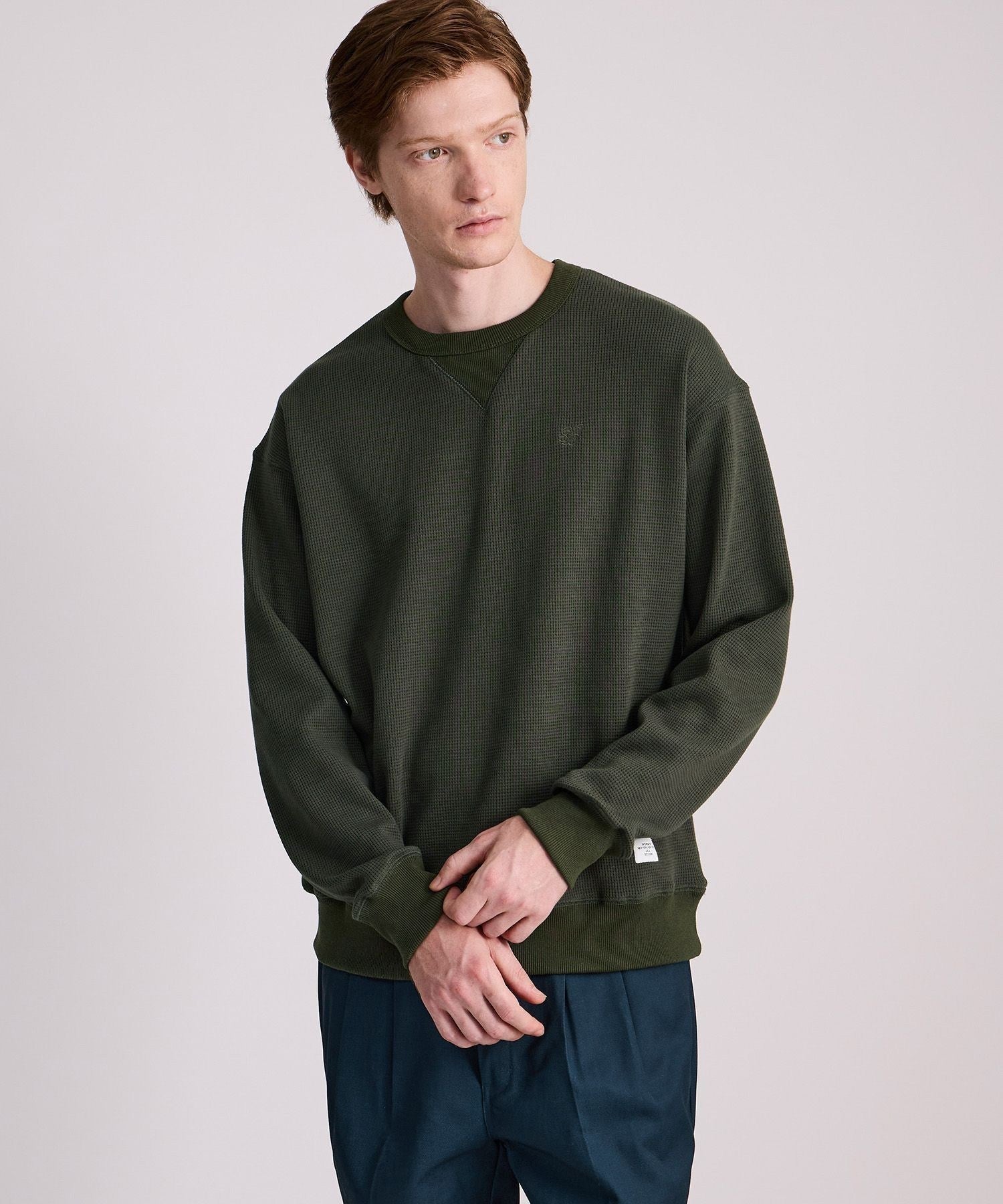 SNYC Waffle Relaxed Top