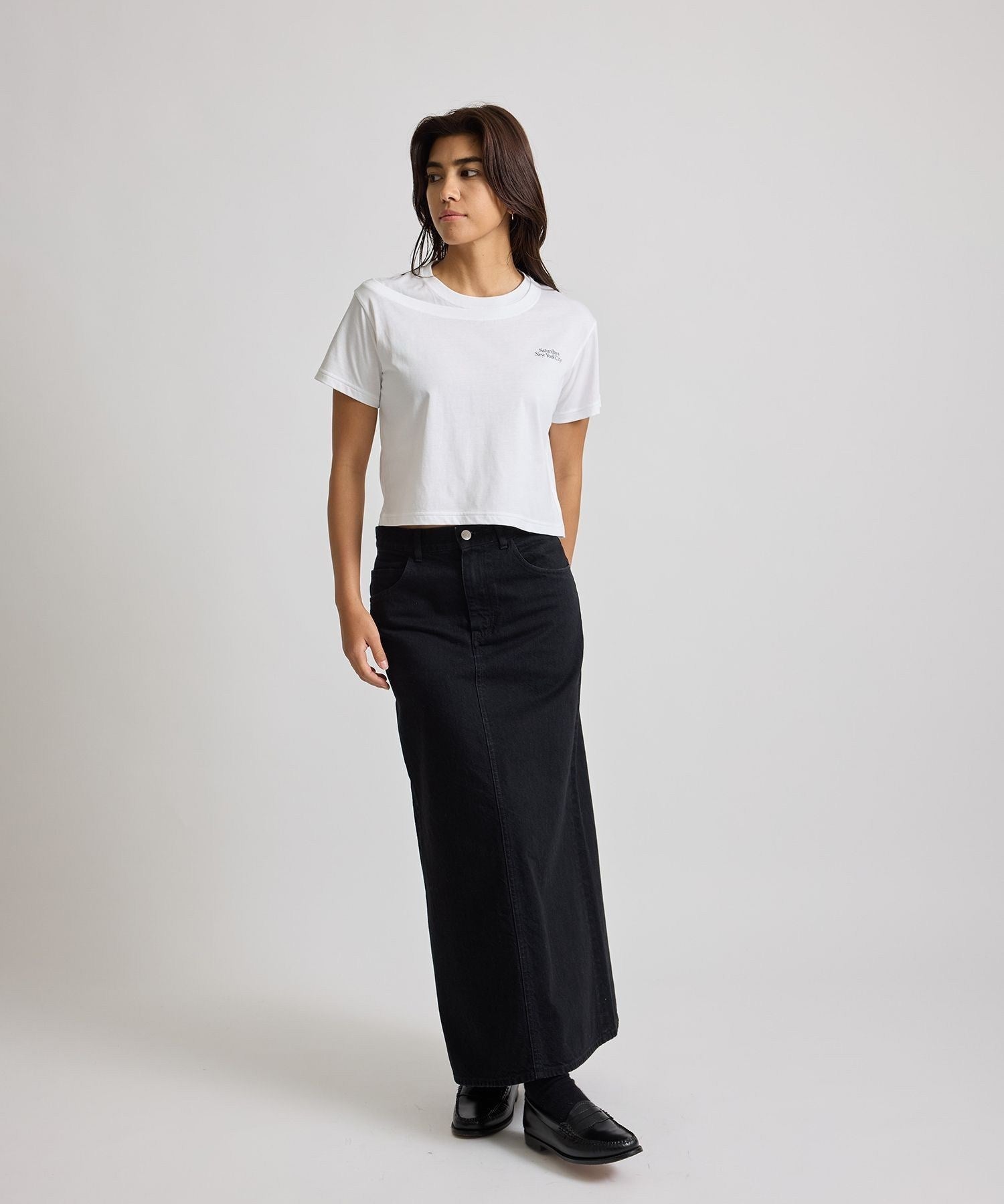 Greta Layered Short Sleeve Tee