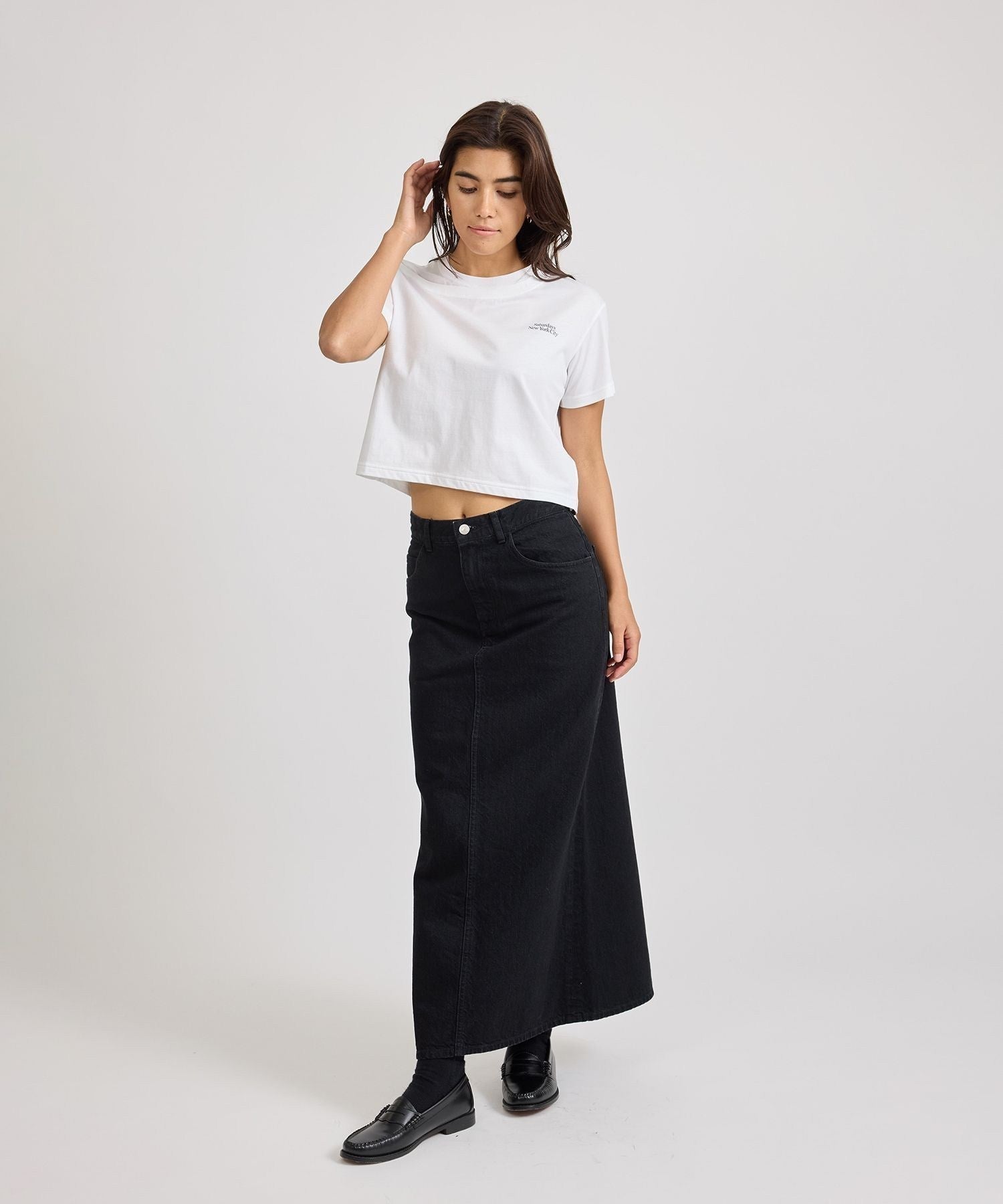 Greta Layered Short Sleeve Tee