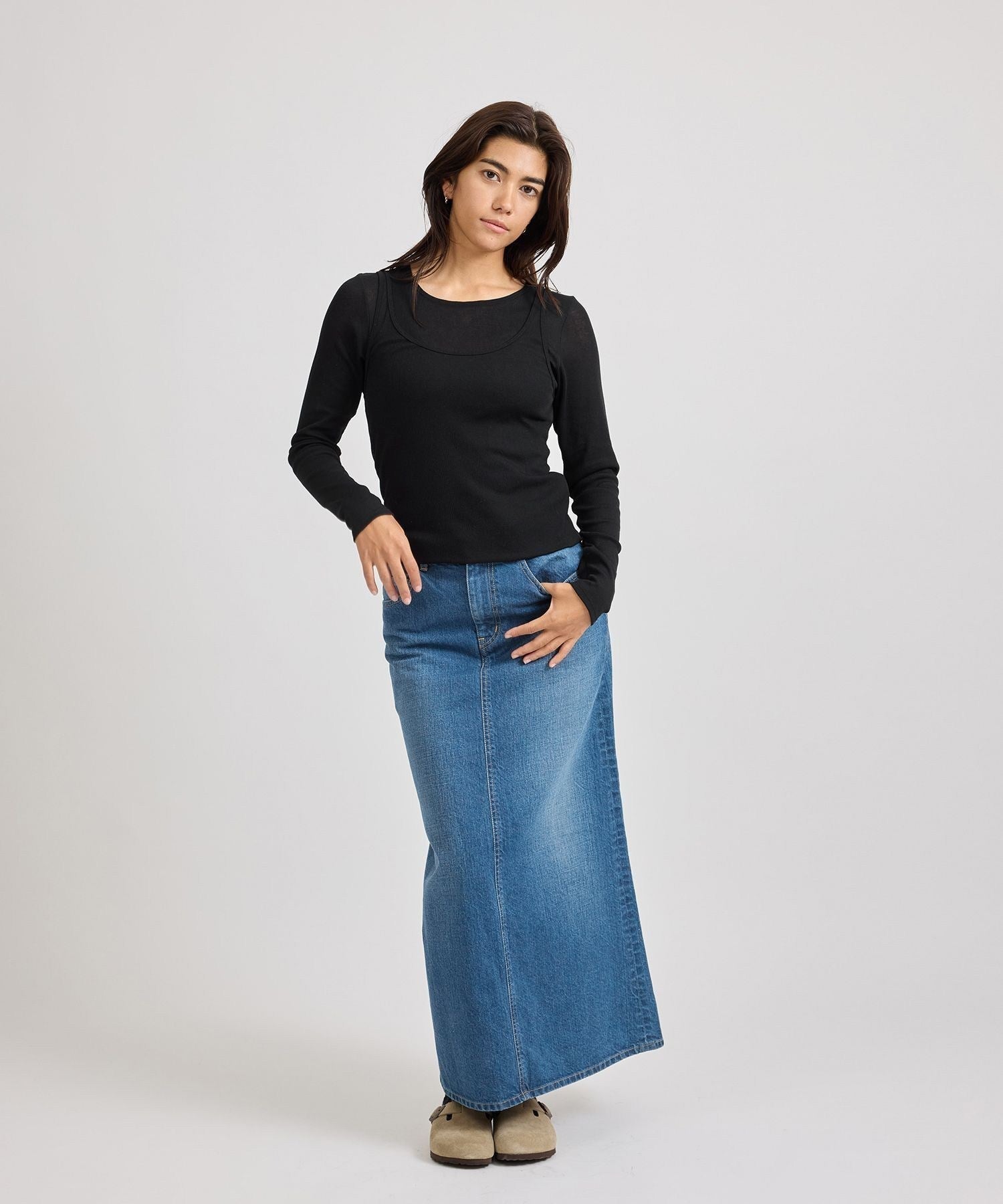 【オフホワイト（15）】Steff Double Camisole Lightweight Knit Steff Double Camisole Lightweight Knit | Saturdays NYC Japan