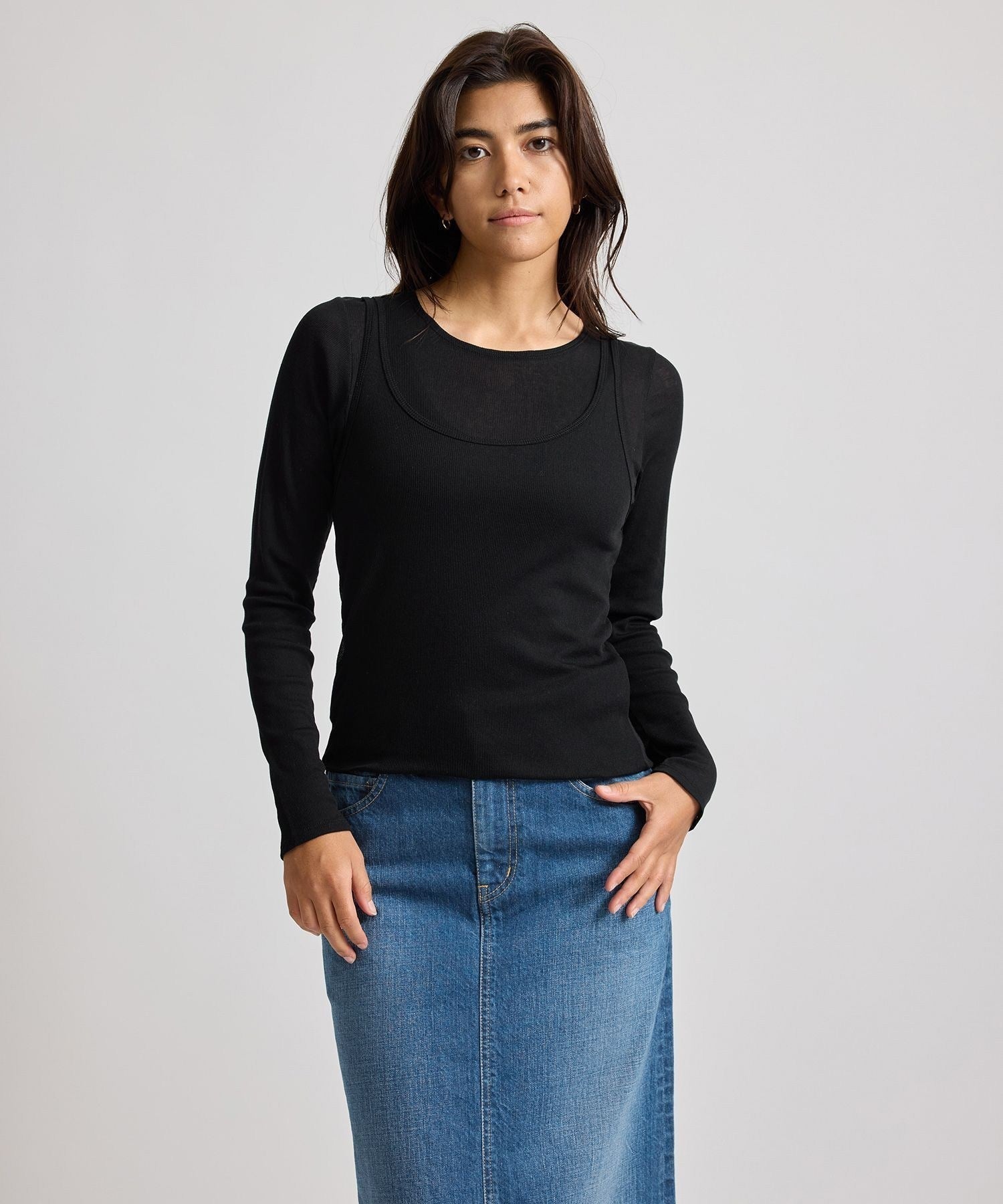 Steff Double Camisole Lightweight Knit