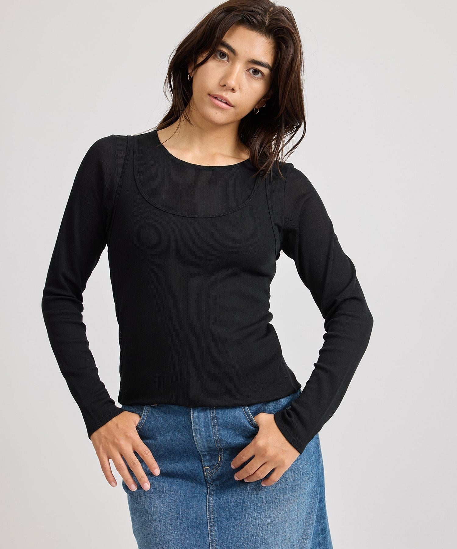Steff Double Camisole Lightweight Knit