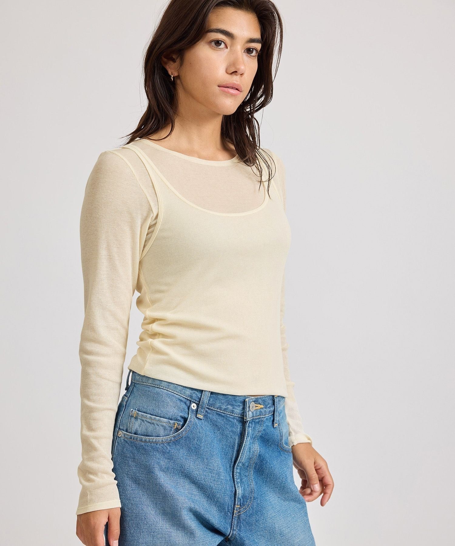 Steff Double Camisole Lightweight Knit