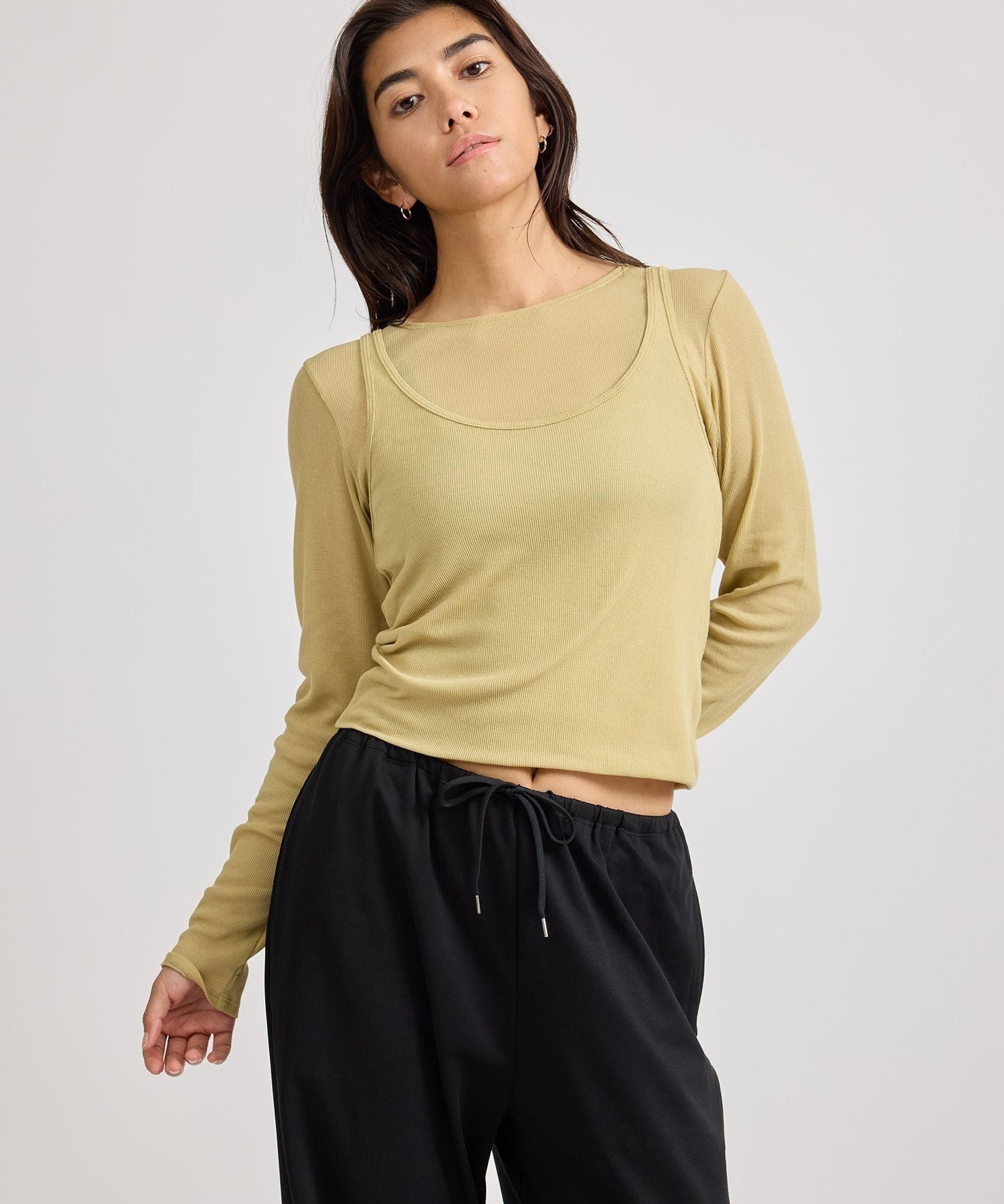 Steff Double Camisole Lightweight Knit