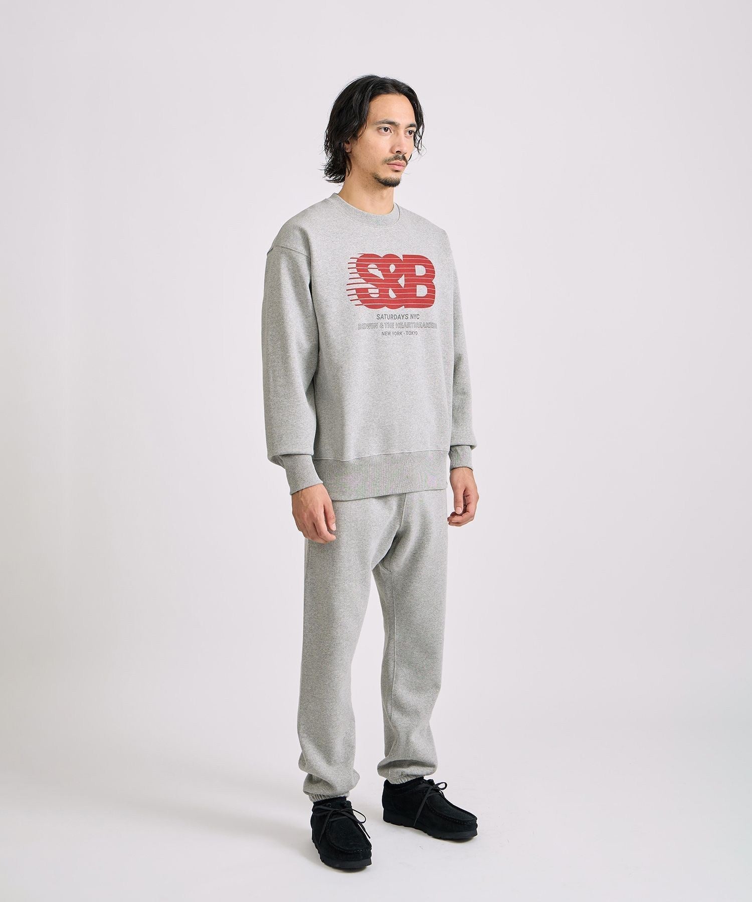 BEDWIN & THE HEARTBREAKERS x Saturdays NYC Ex. PRINTED SWEATPANTS 
