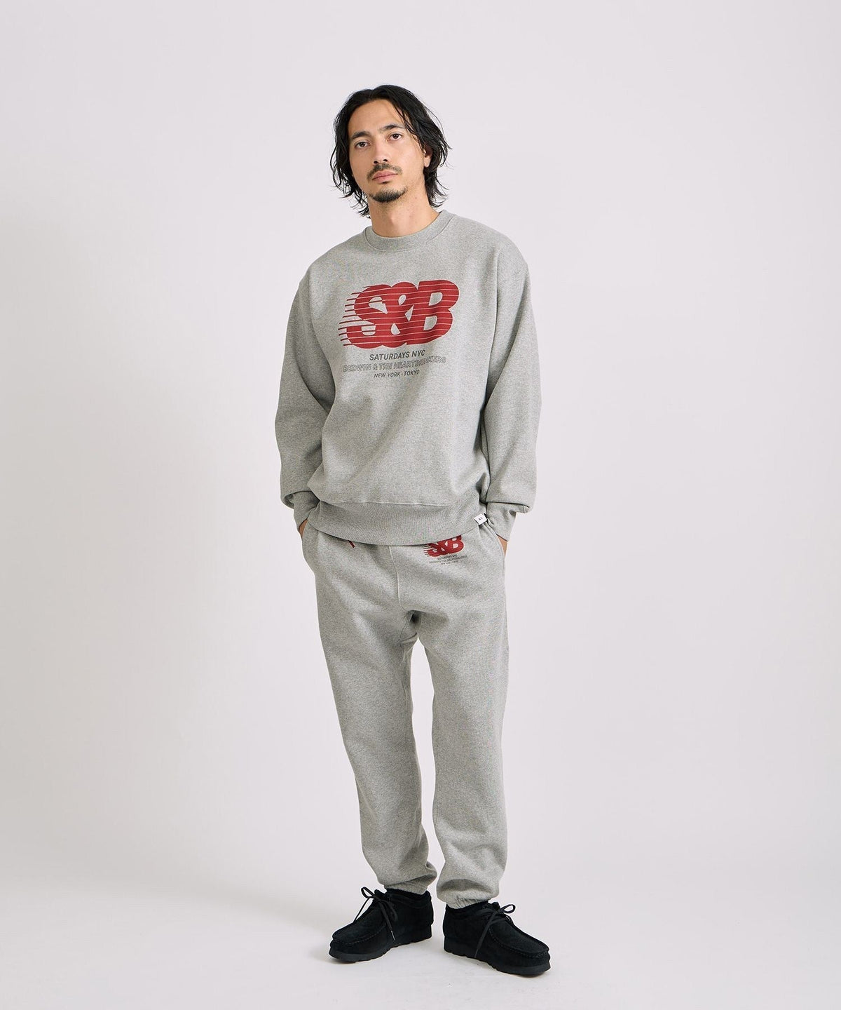 BEDWIN & THE HEARTBREAKERS x Saturdays NYC Ex. PRINTED SWEATPANTS 