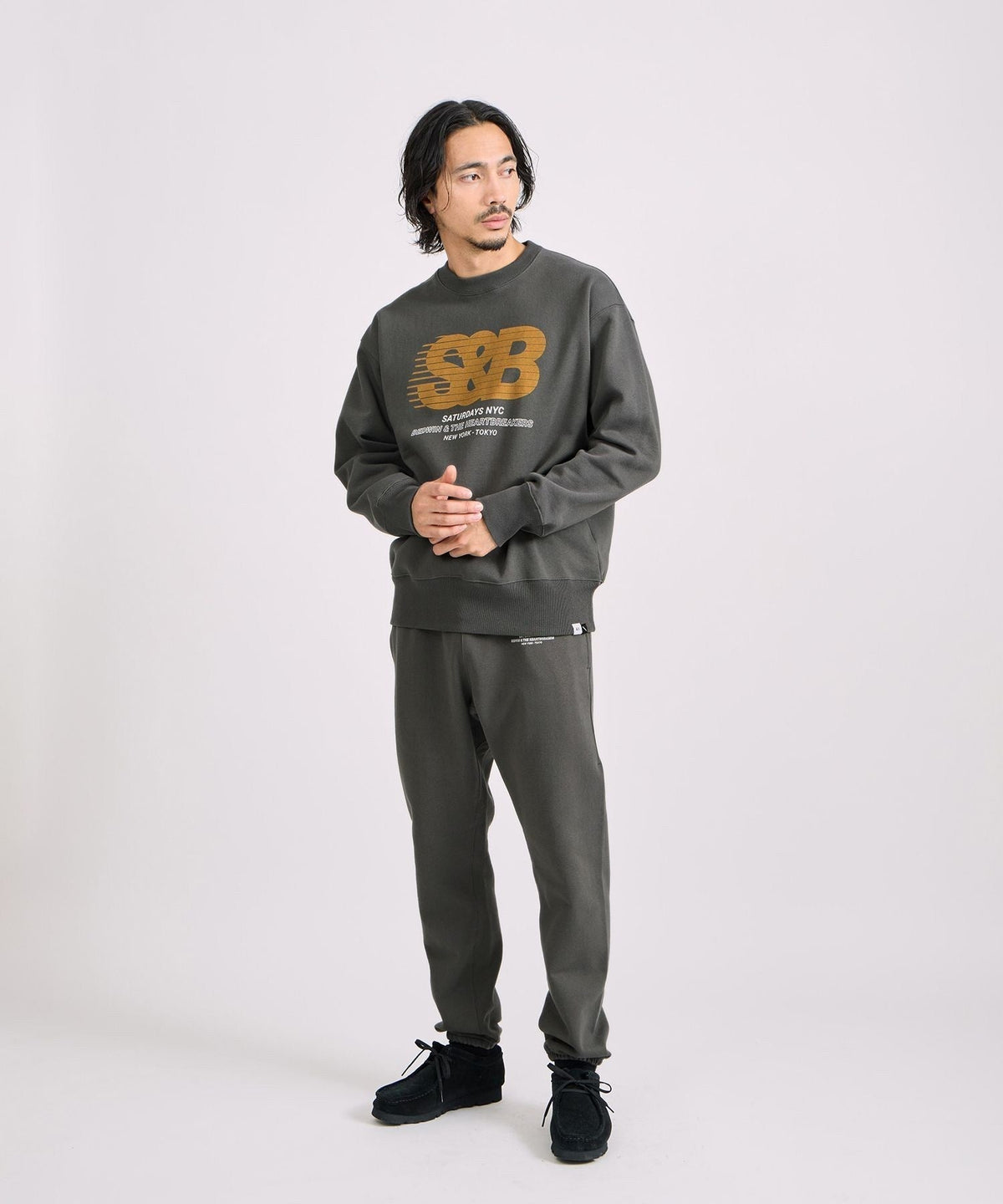 BEDWIN & THE HEARTBREAKERS x Saturdays NYC Ex. PRINTED SWEATPANTS 