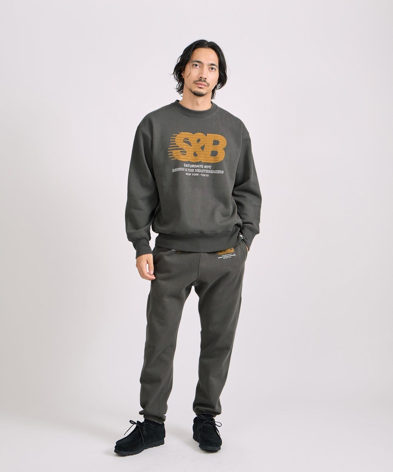 BEDWIN & THE HEARTBREAKERS x Saturdays NYC Ex. PRINTED SWEATPANTS 