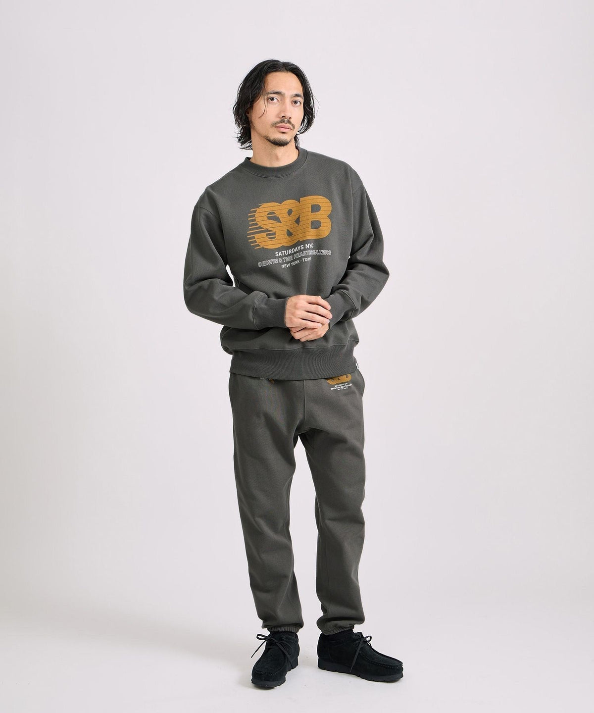 BEDWIN & THE HEARTBREAKERS x Saturdays NYC Ex. PRINTED SWEATPANTS 