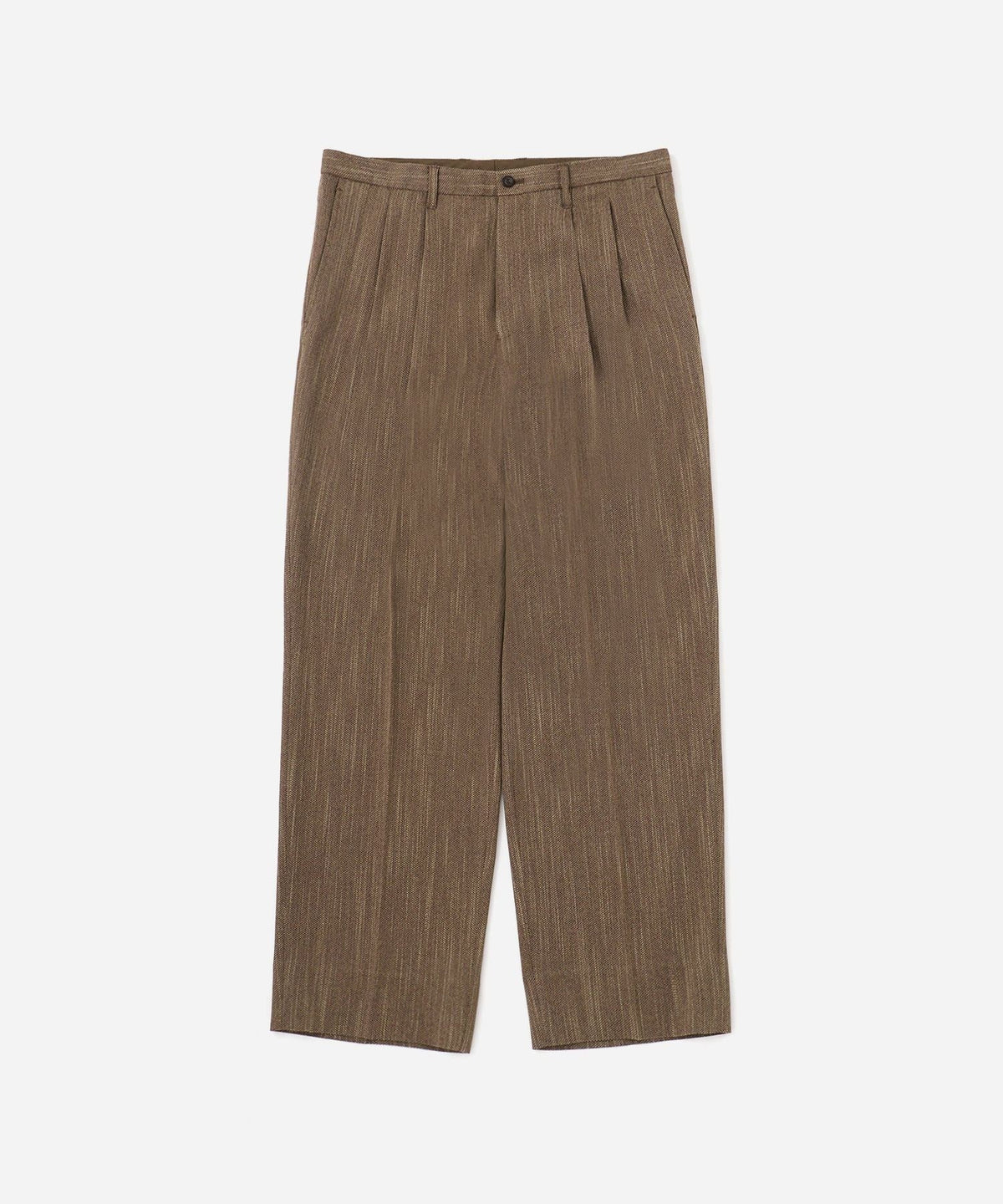 George Tweed Two Tuck Pant