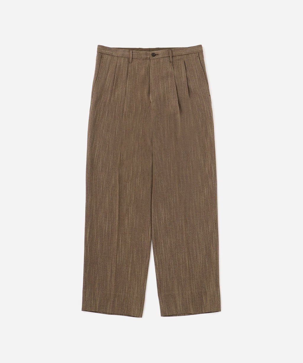 George Tweed Two Tuck Pant
