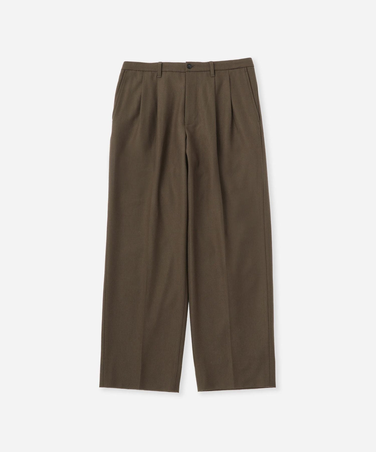 George Flannel Two Tuck Pants