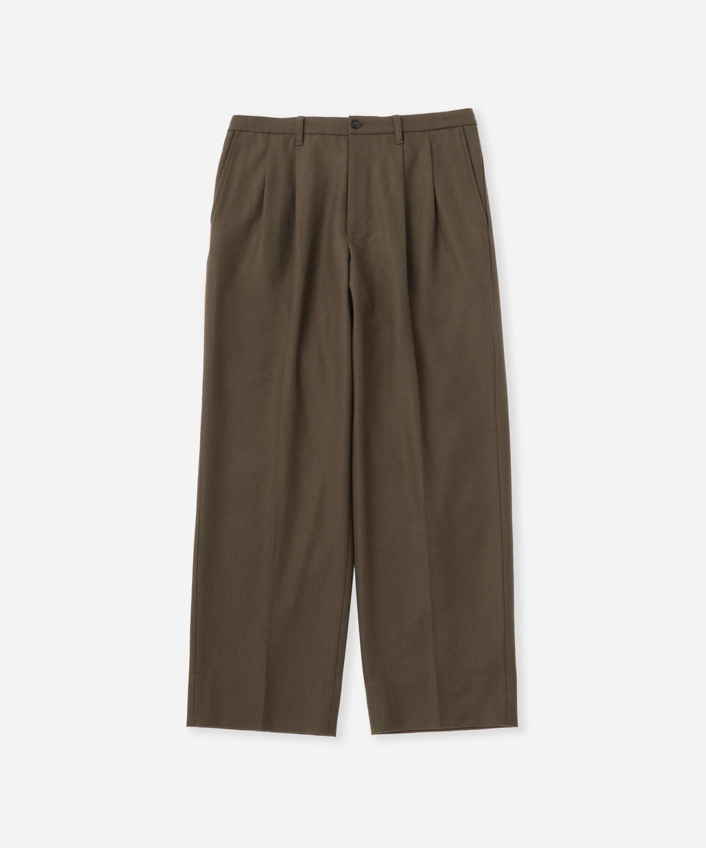 George Flannel Two Tuck Pants