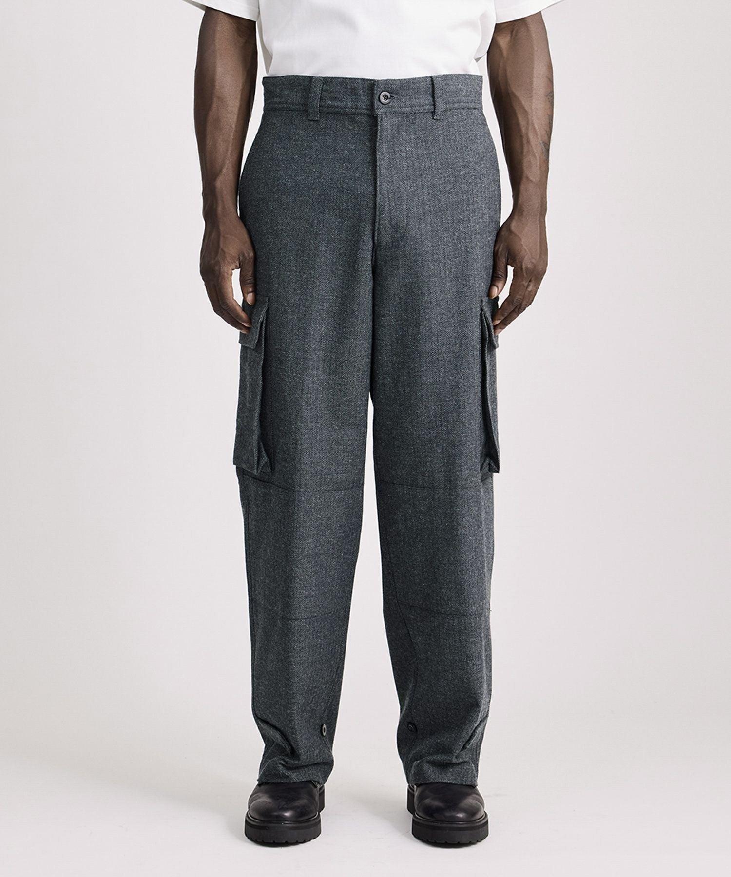Balugo Herringbone Pants